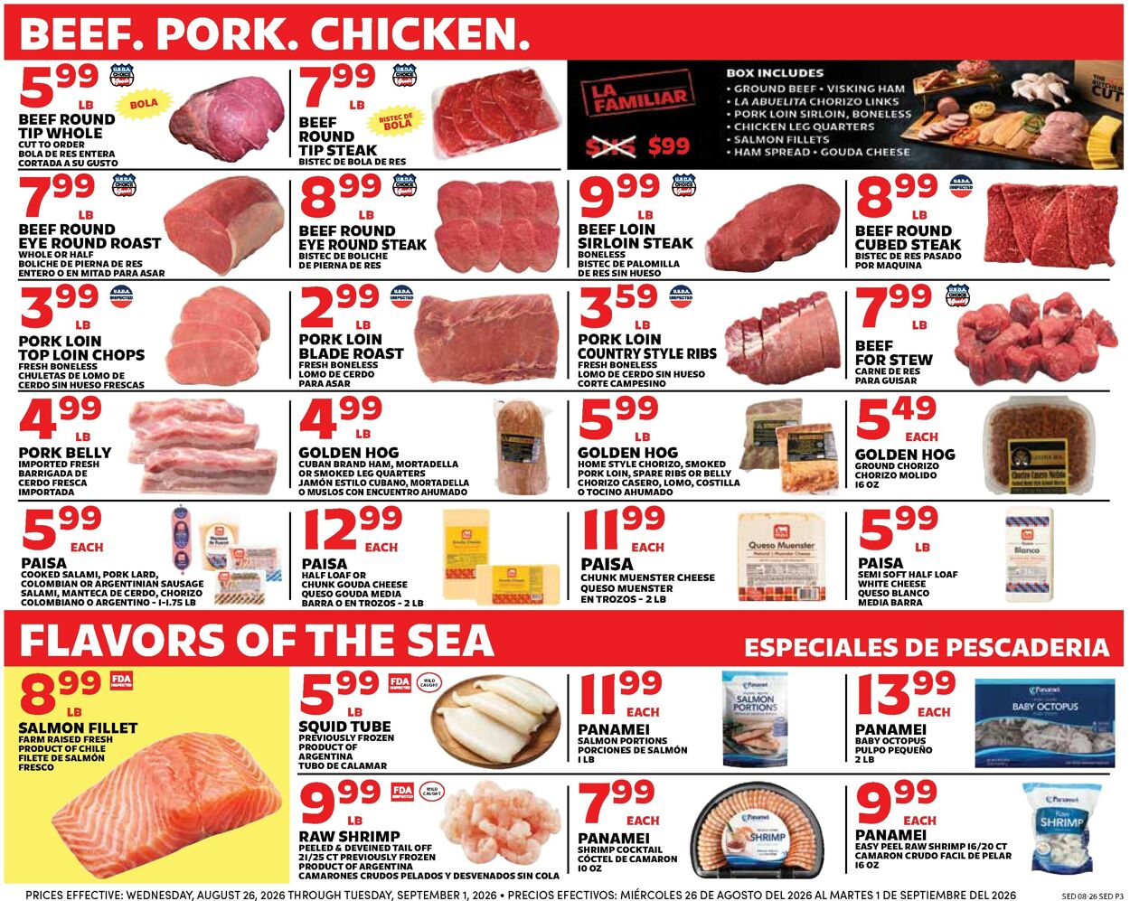 Catalogue Sedano's from 08/26/2026