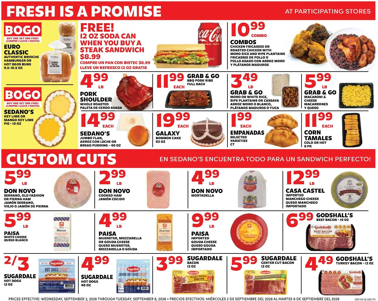 Catalogue Sedano's from 09/02/2026