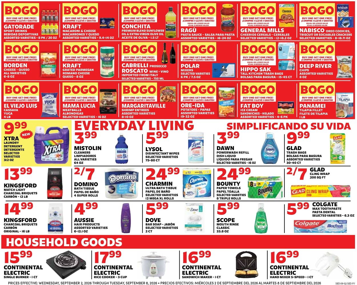 Catalogue Sedano's from 09/02/2026