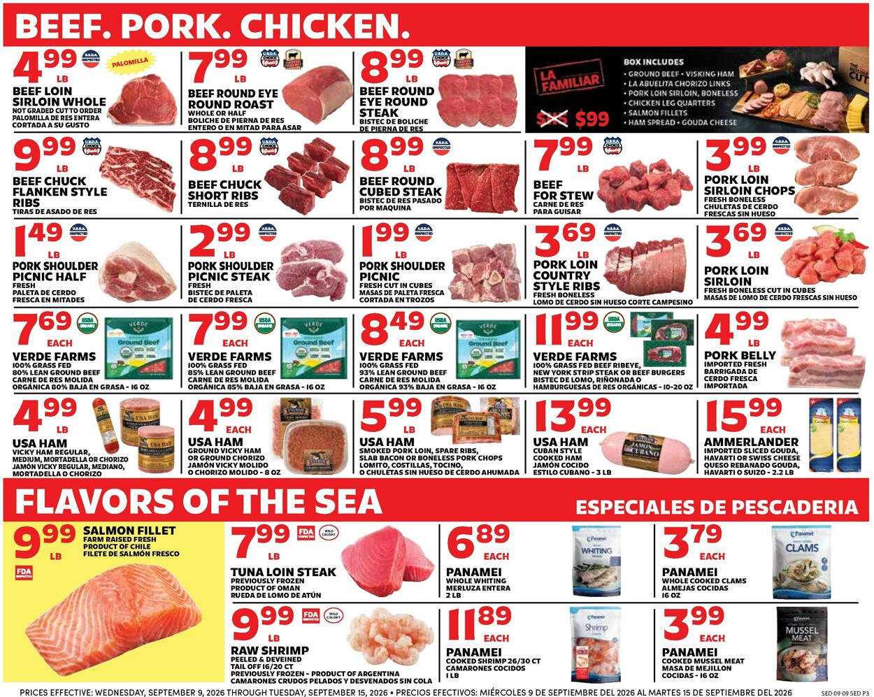 Catalogue Sedano's from 09/09/2026