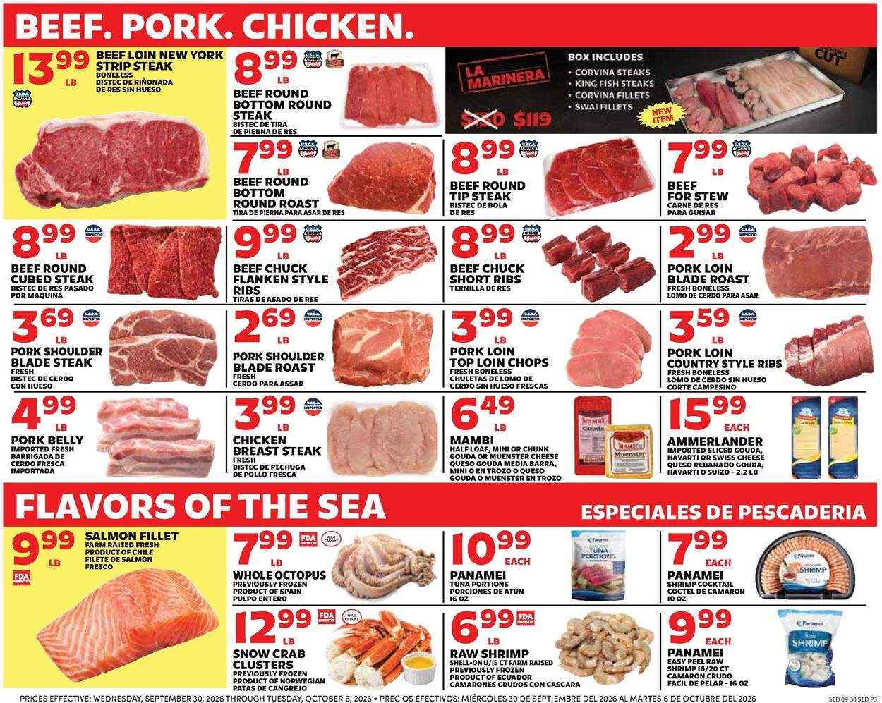 Catalogue Sedano's from 09/30/2026