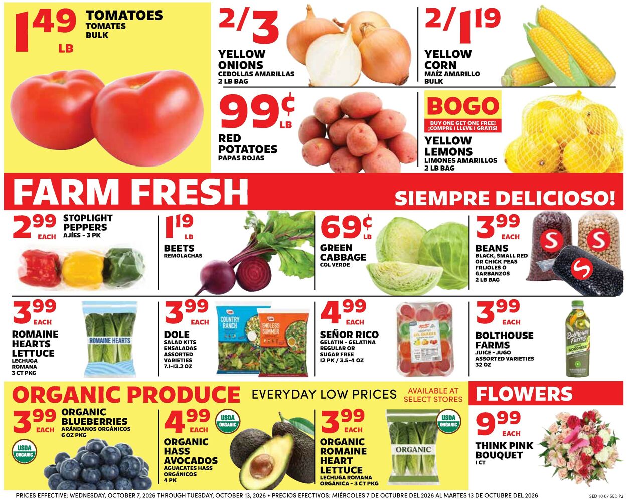 Catalogue Sedano's from 10/07/2026