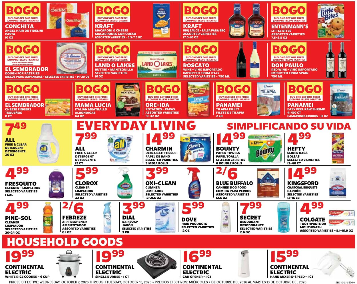 Catalogue Sedano's from 10/07/2026