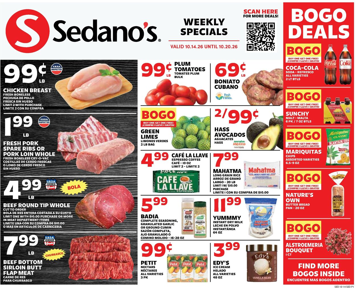 Catalogue Sedano's from 10/14/2026