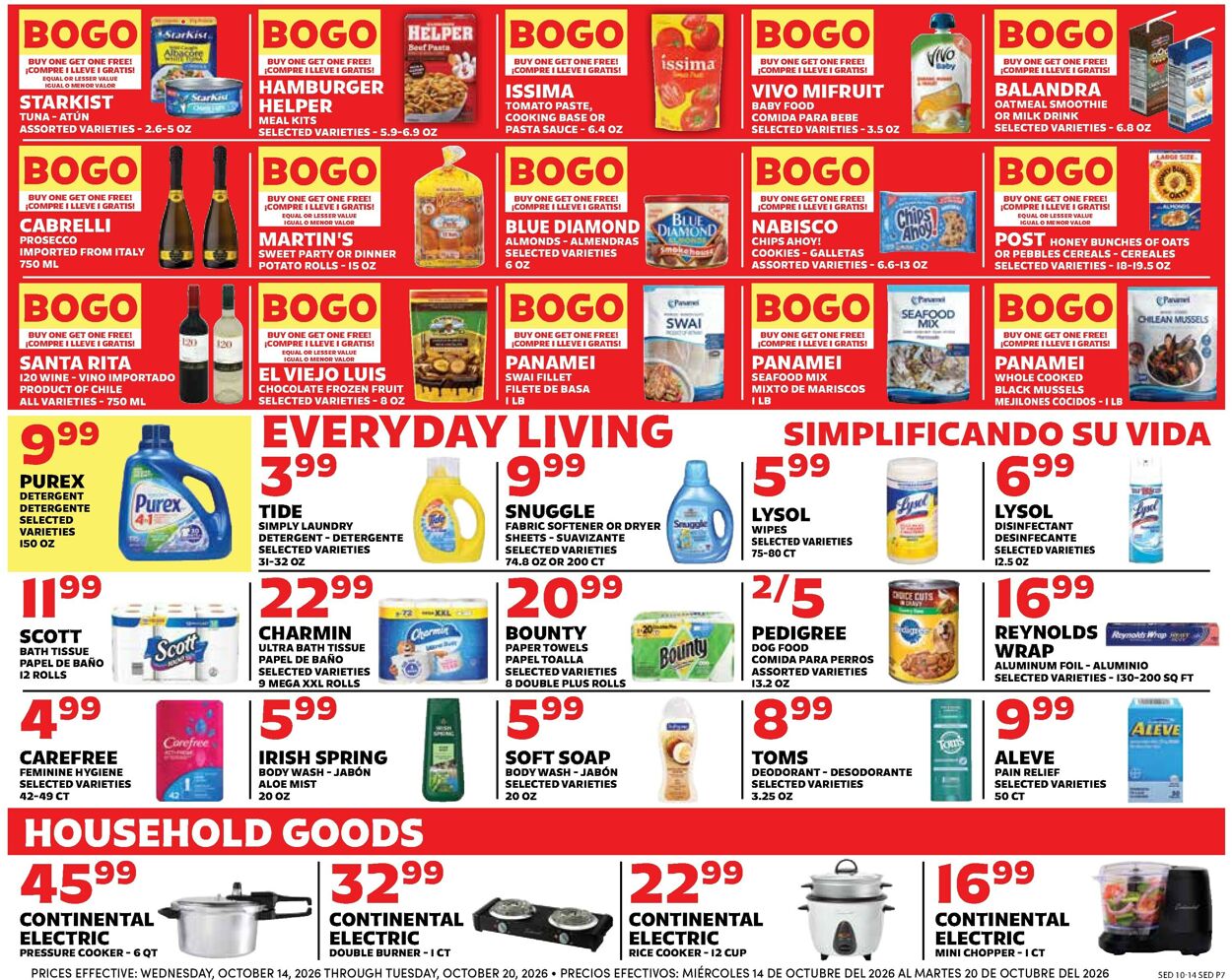 Catalogue Sedano's from 10/14/2026