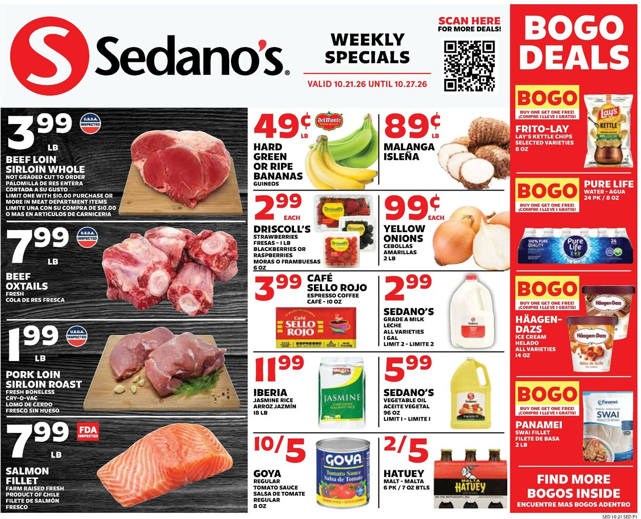 Catalogue Sedano's from 10/21/2026