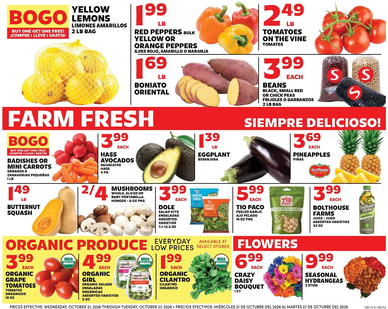 Catalogue Sedano's from 10/21/2026
