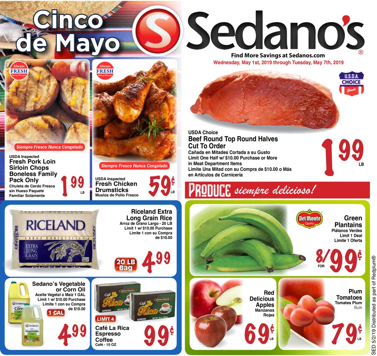 Catalogue Sedano's from 05/01/2019