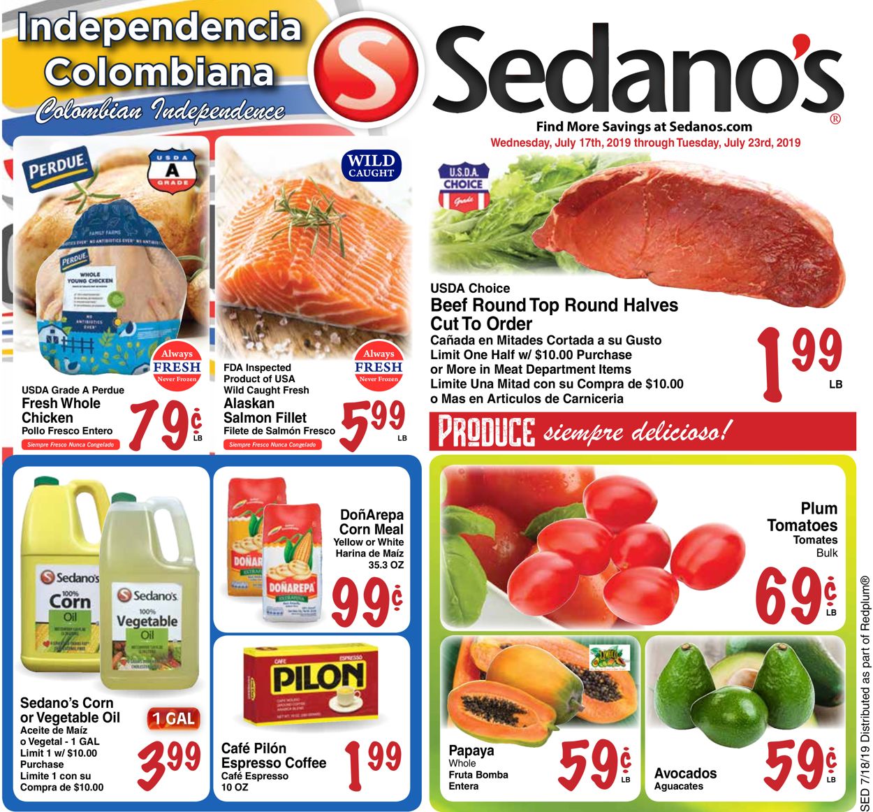 Catalogue Sedano's from 07/17/2019