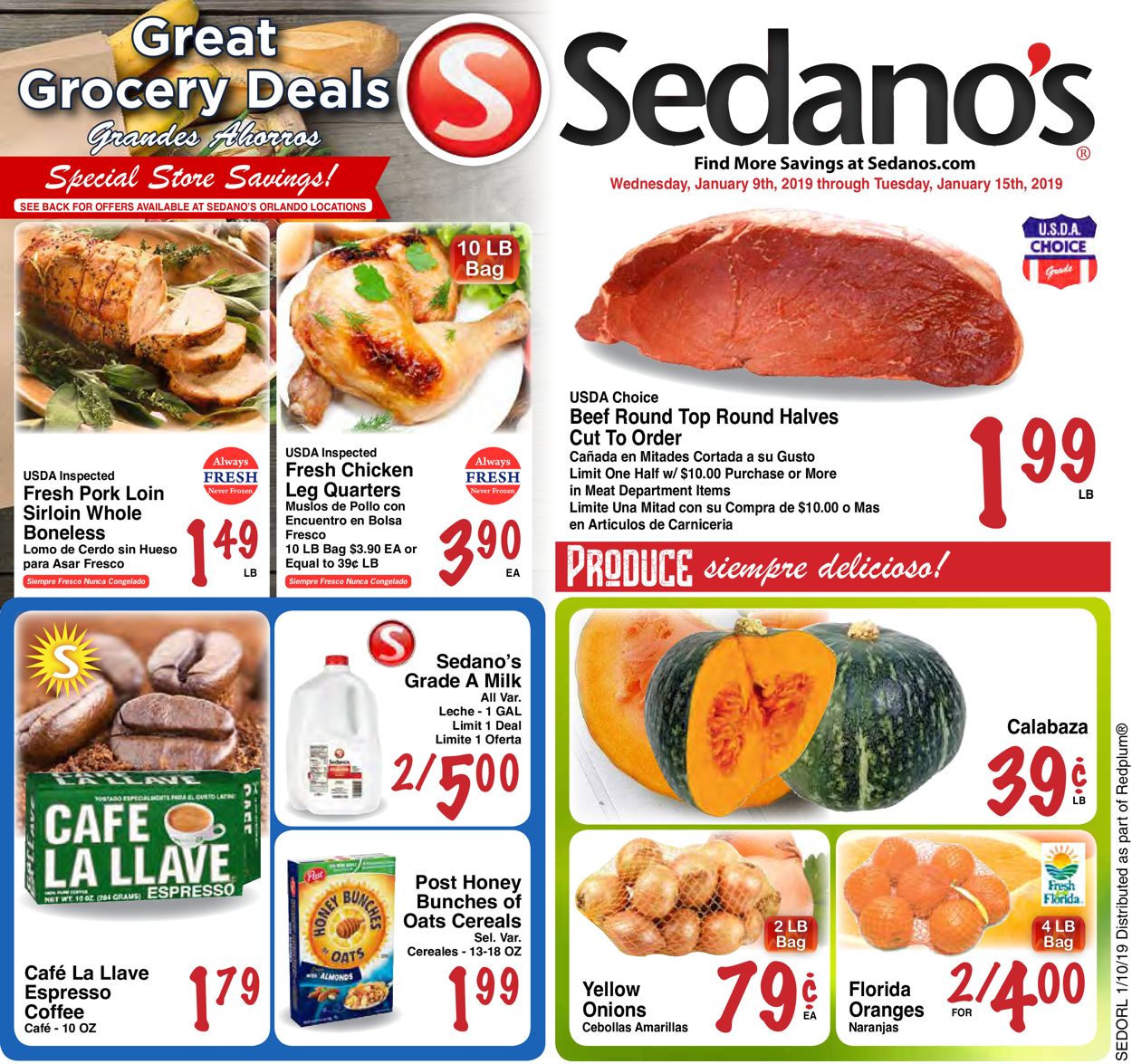 Catalogue Sedano's from 01/09/2020