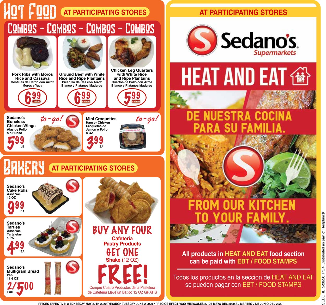 Catalogue Sedano's from 05/27/2020