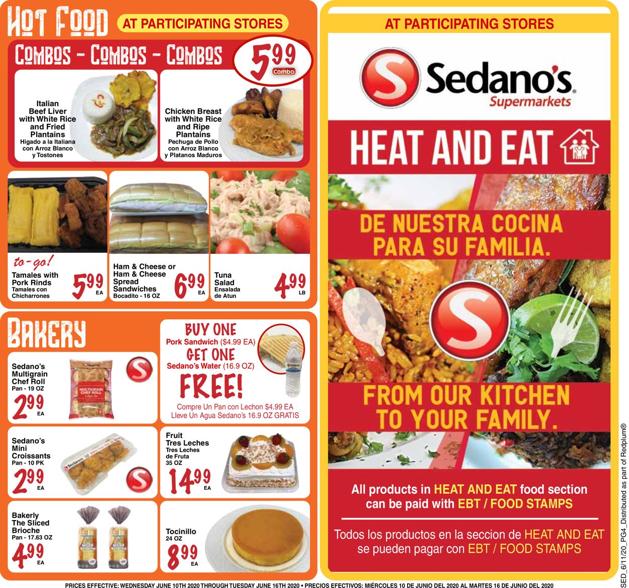 Catalogue Sedano's from 06/10/2020