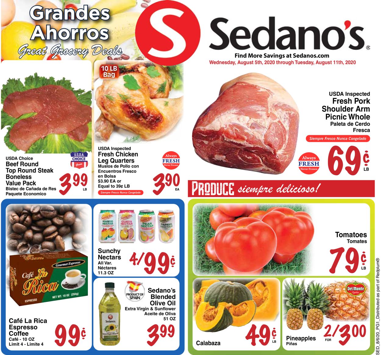Catalogue Sedano's from 08/05/2020