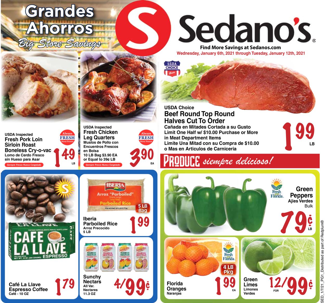 Catalogue Sedano's from 01/06/2021