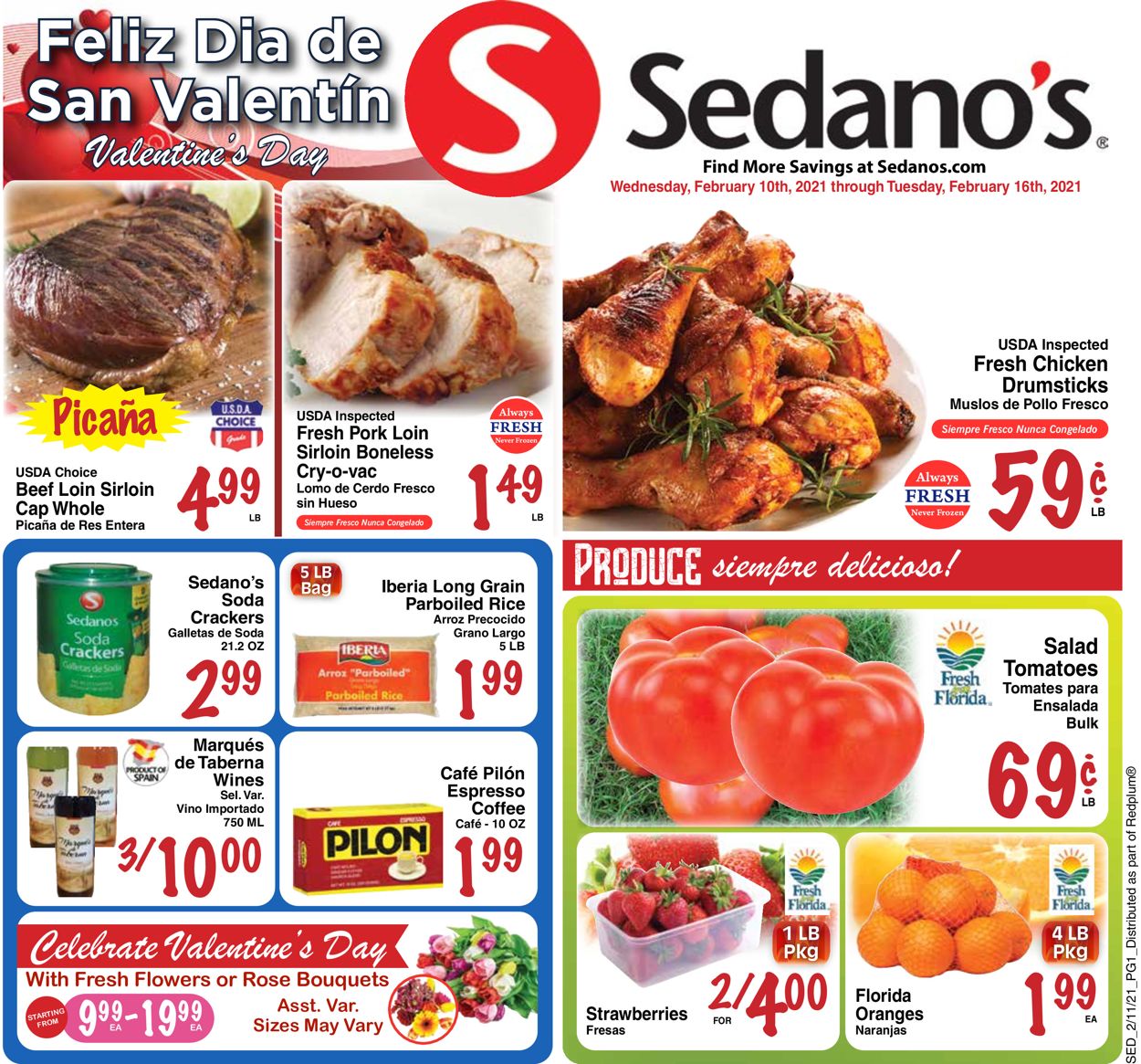 Catalogue Sedano's from 02/10/2021