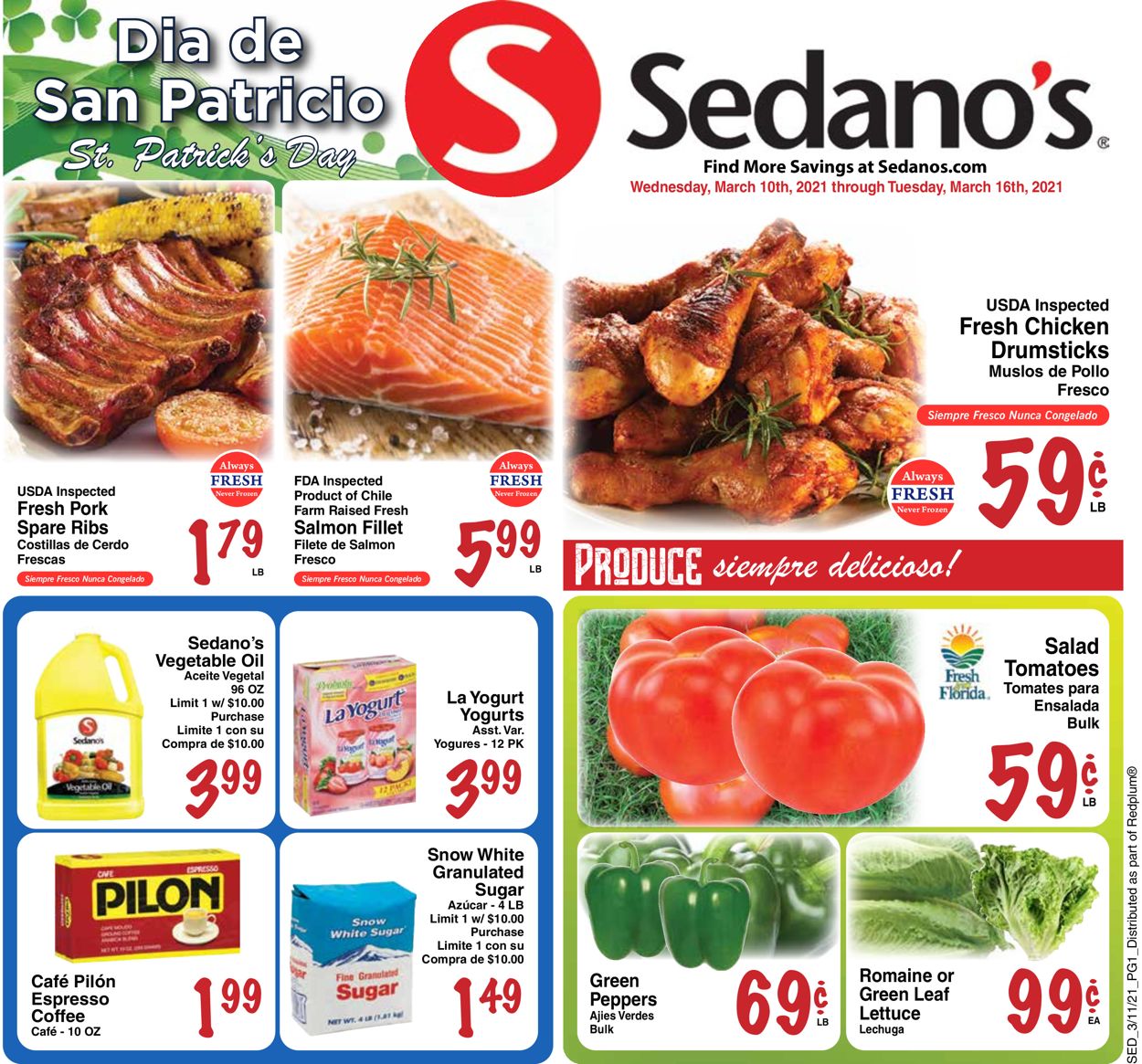 Catalogue Sedano's from 03/10/2021