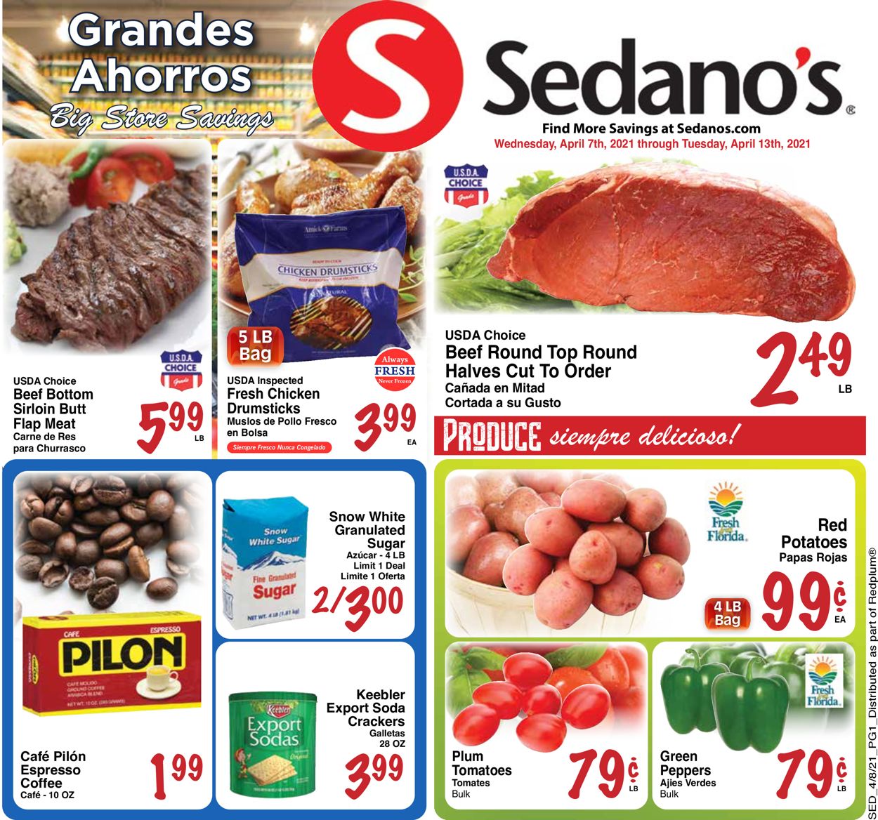 Catalogue Sedano's from 04/07/2021