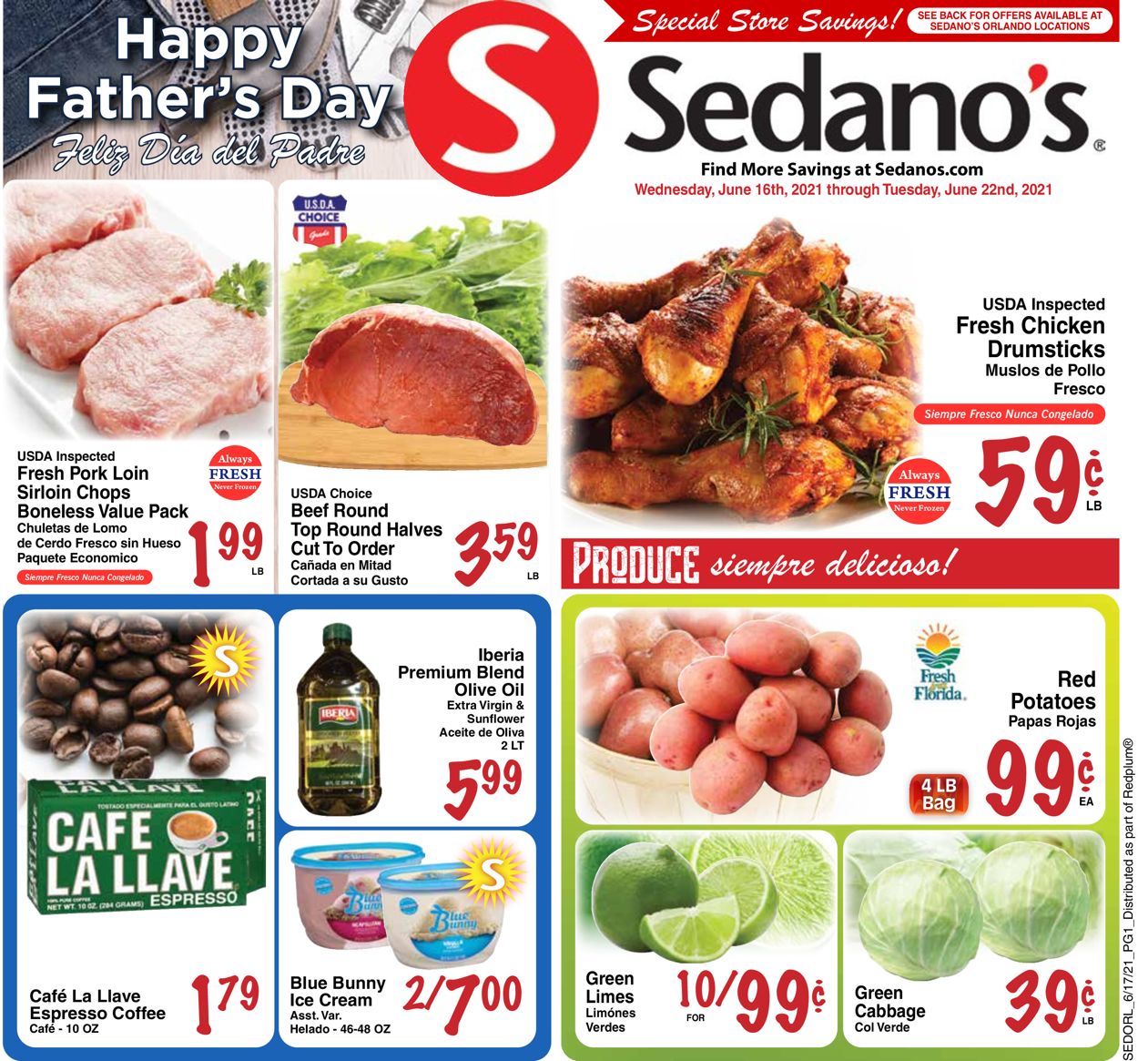 Catalogue Sedano's from 06/16/2021