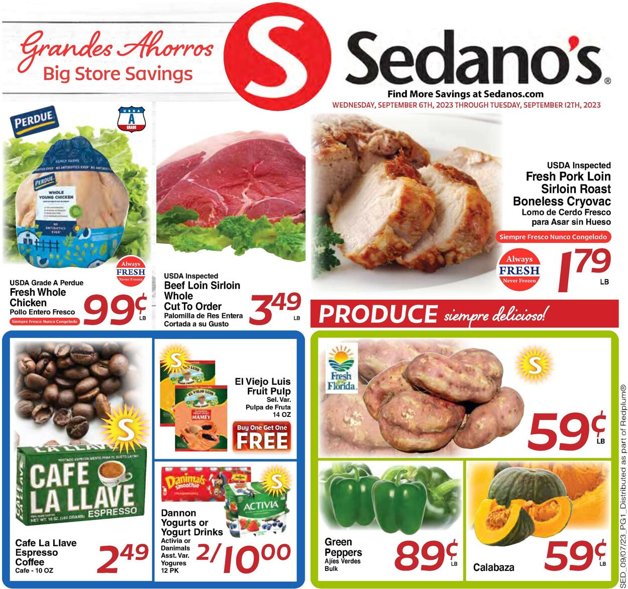 Catalogue Sedano's from 09/06/2023