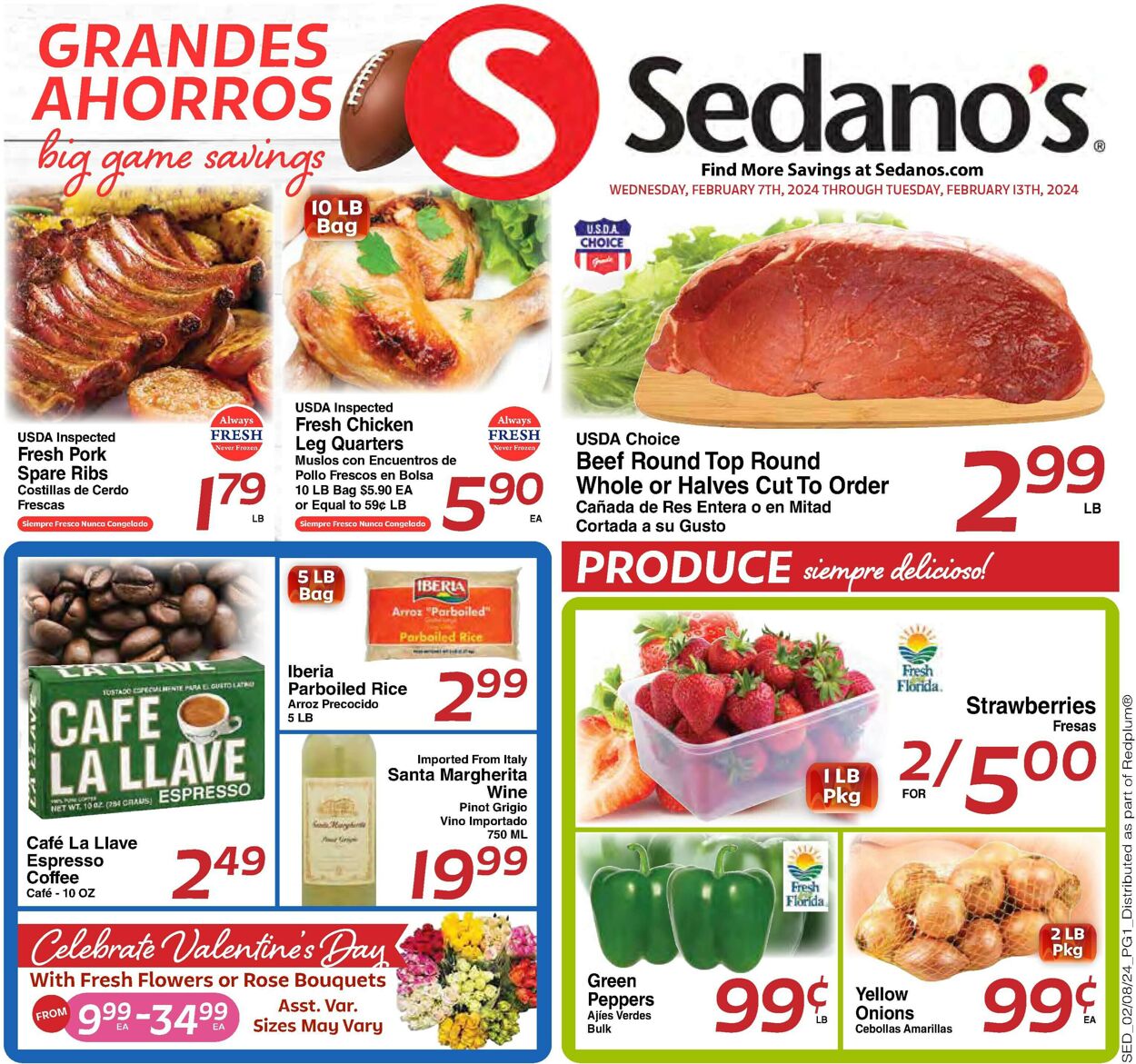 Catalogue Sedano's from 02/07/2024