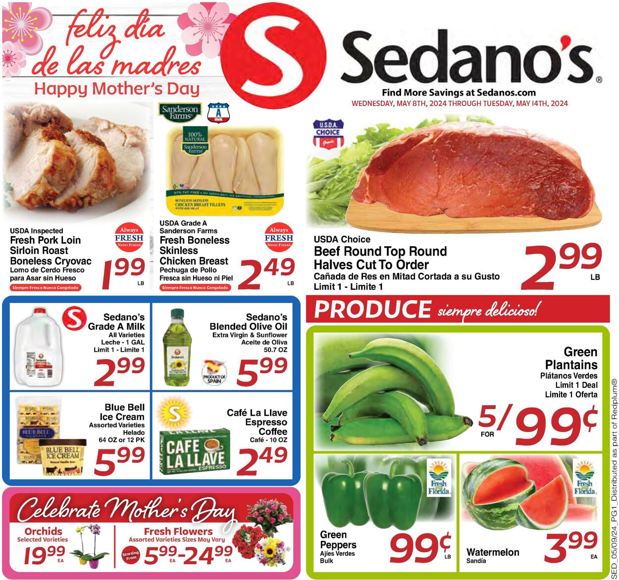 Catalogue Sedano's from 05/08/2024