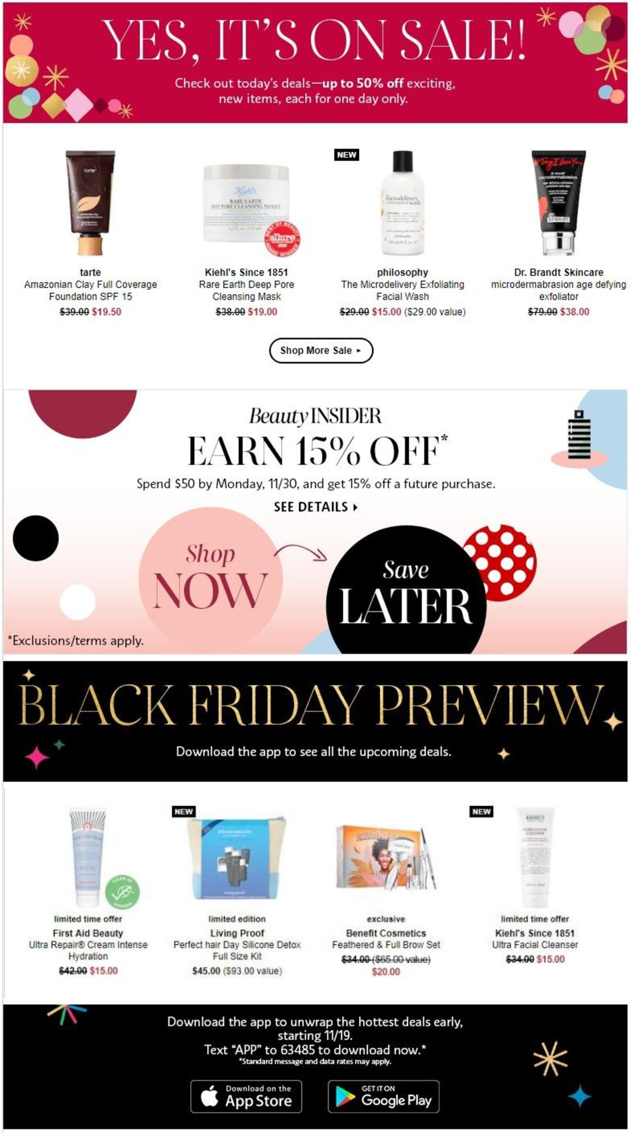 Catalogue Sephora Black Friday 2020 from 11/27/2020
