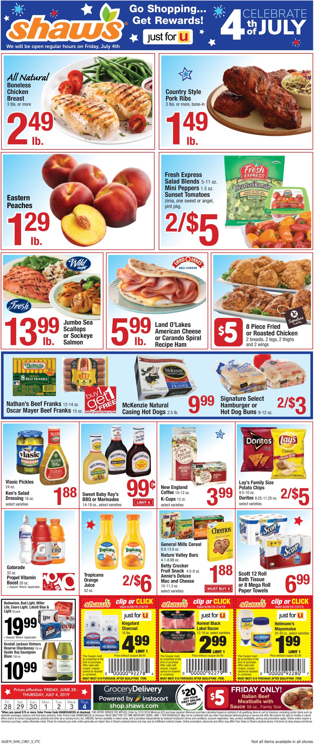 Shaw’s Current weekly ad 06/28 - 07/04/2019 [3] - frequent-ads.com