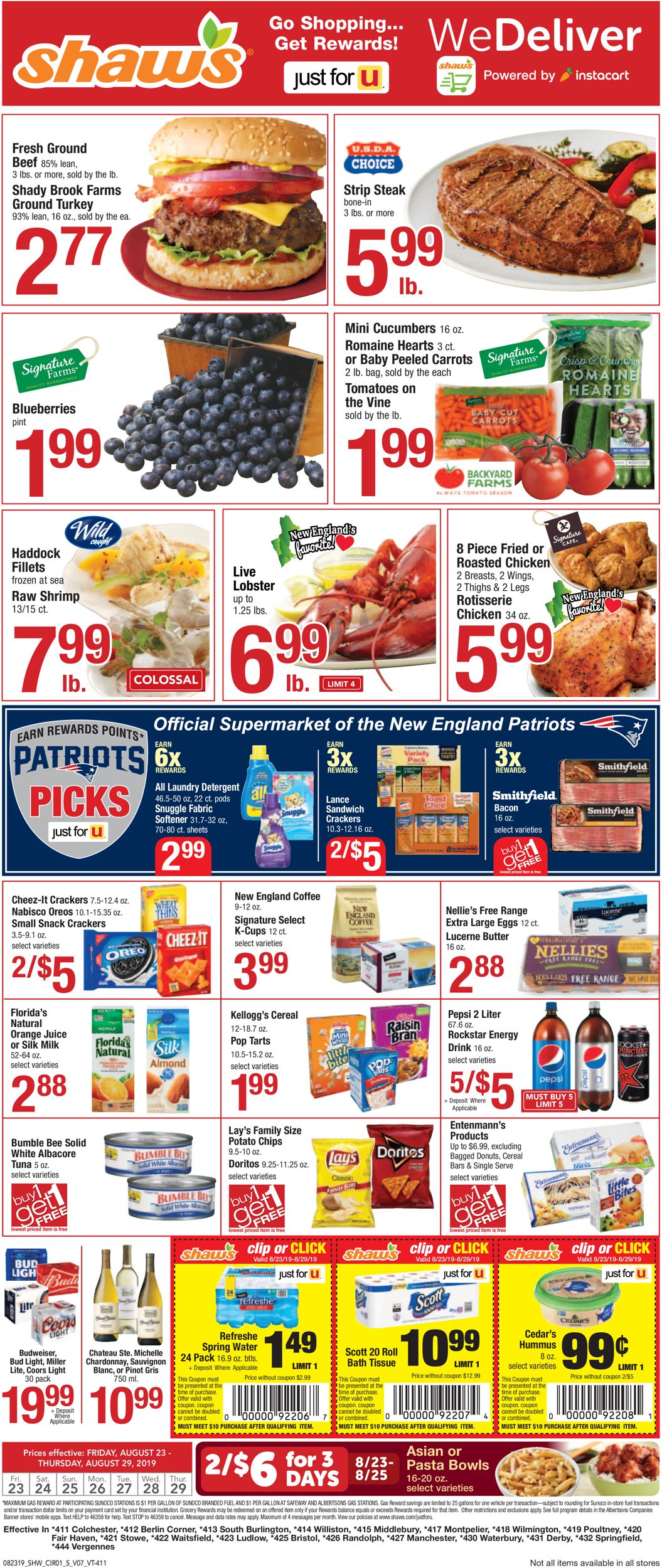 Shaw’s Current weekly ad 08/23 - 08/29/2019 - frequent-ads.com