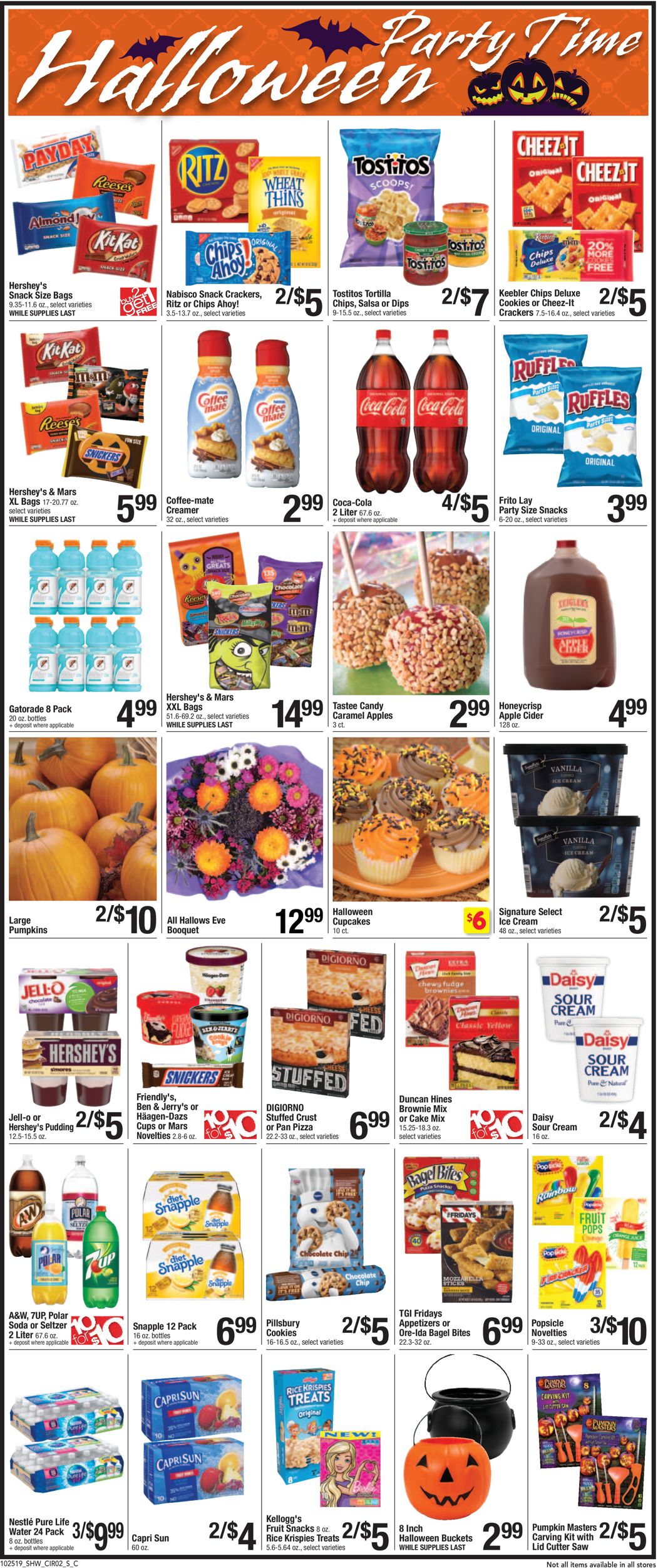 Catalogue Shaw’s from 10/25/2019