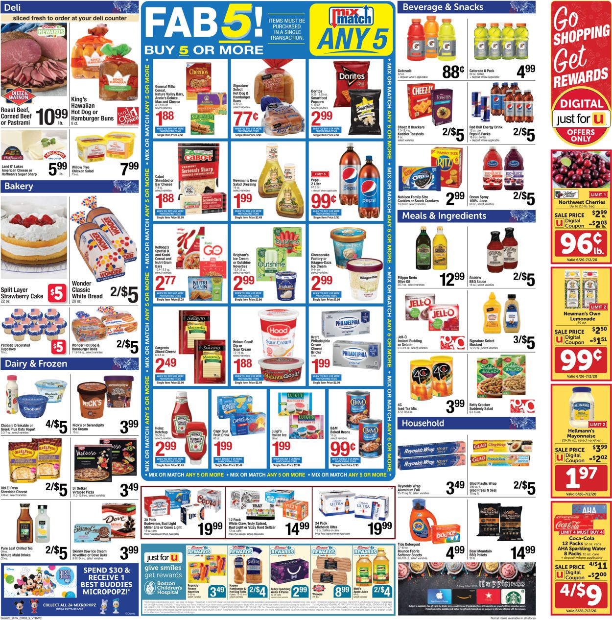 Catalogue Shaw’s from 06/26/2020