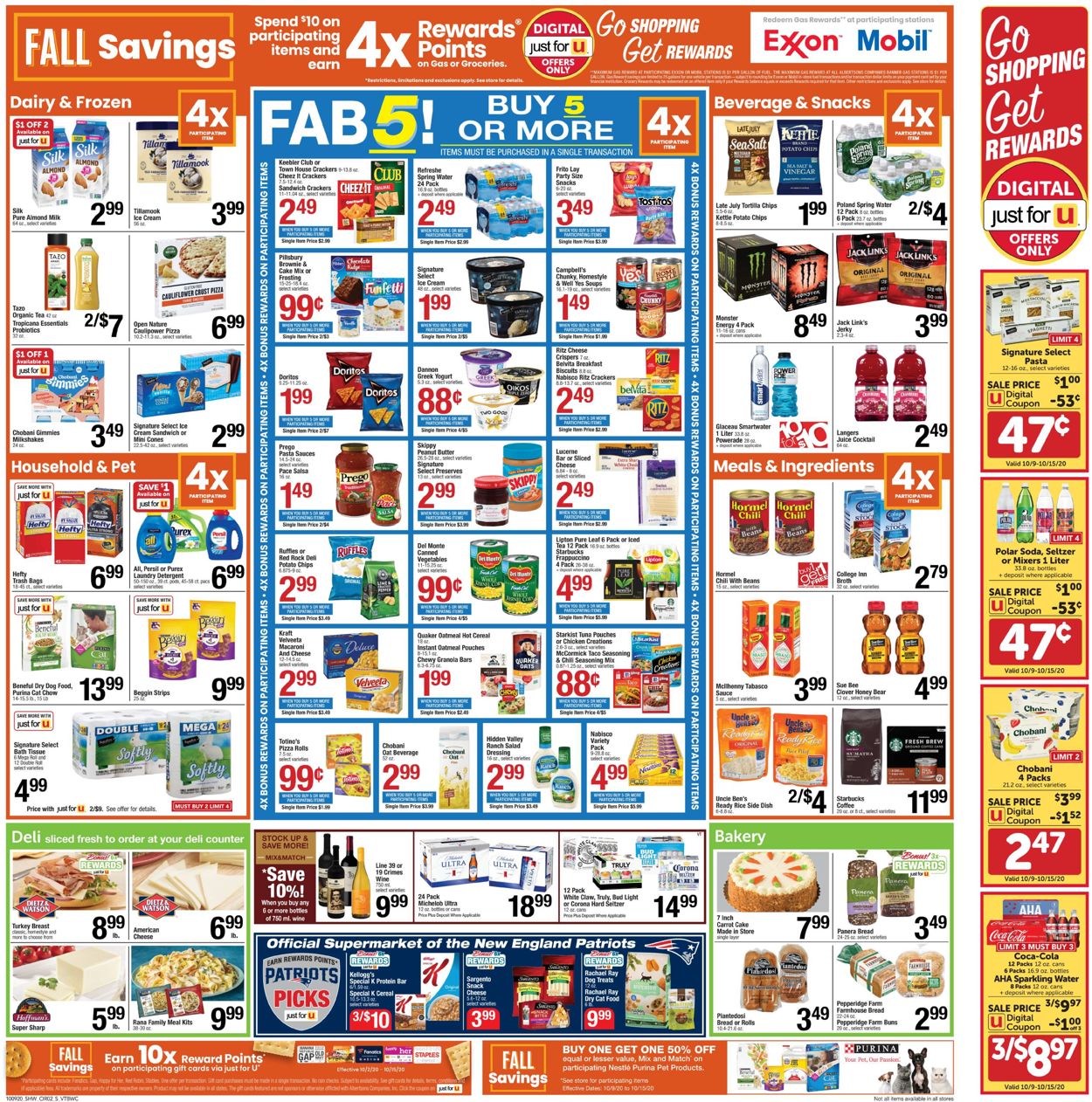 Catalogue Shaw’s from 10/09/2020