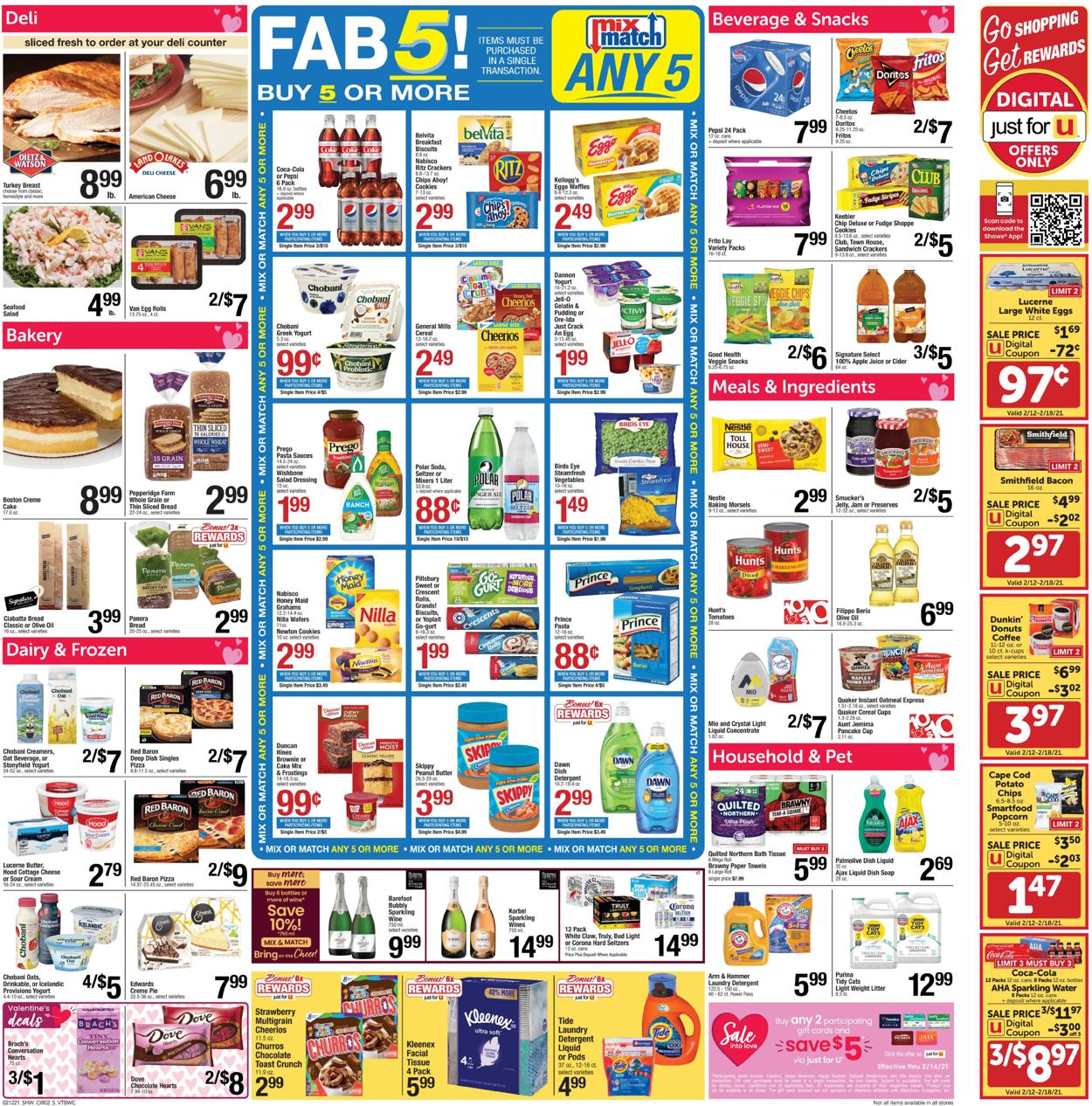 Catalogue Shaw’s from 02/12/2021
