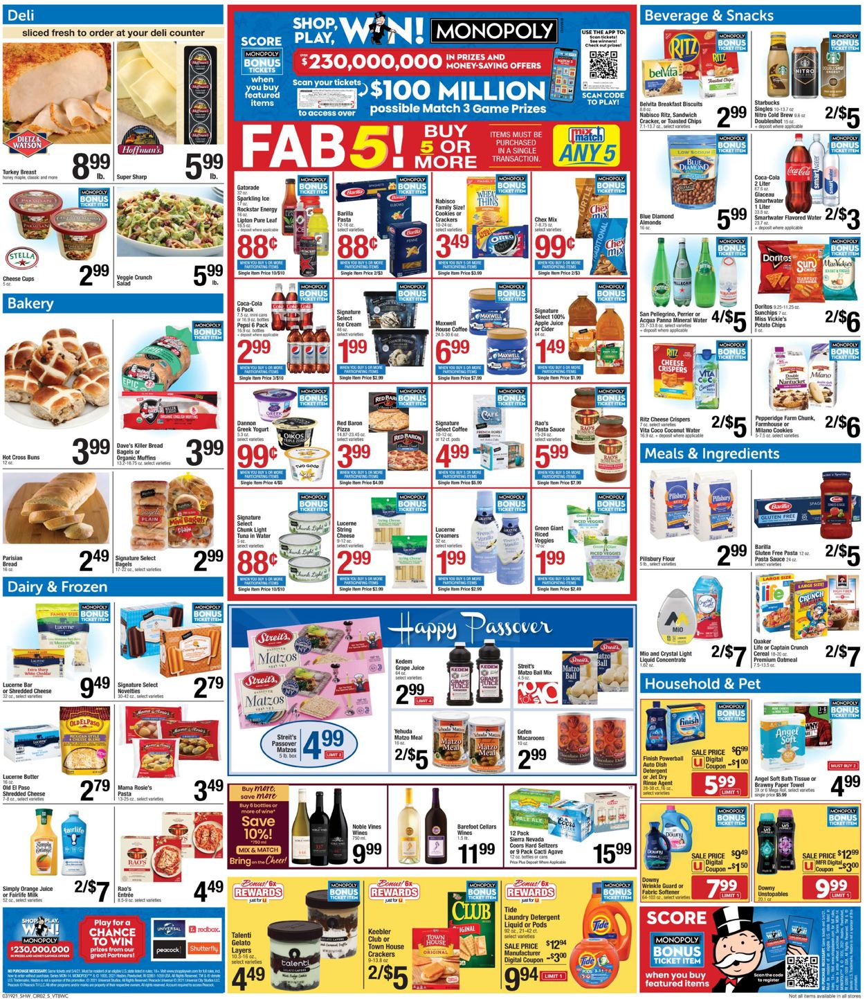 Catalogue Shaw’s from 03/19/2021