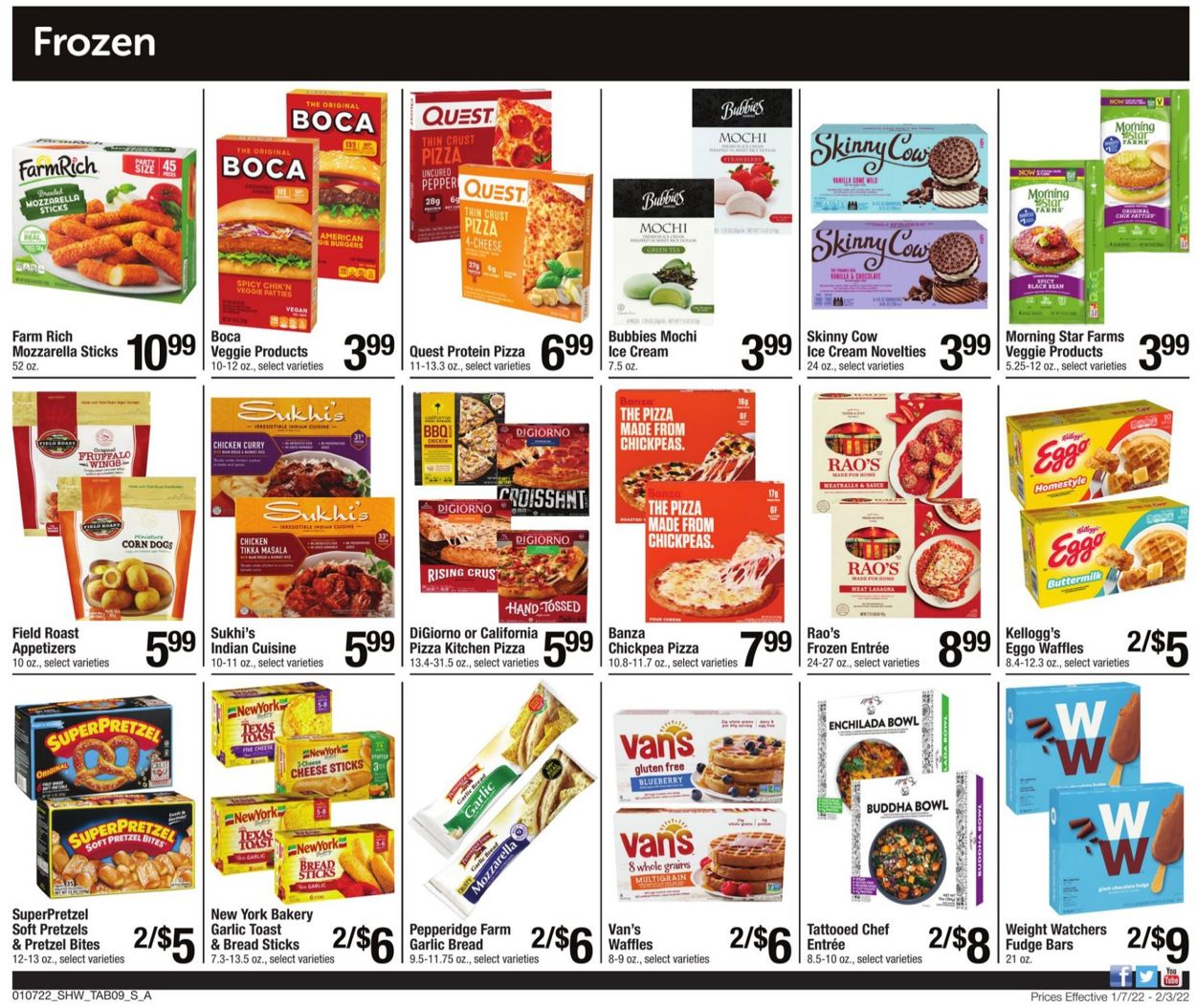 Catalogue Shaw’s from 01/07/2022
