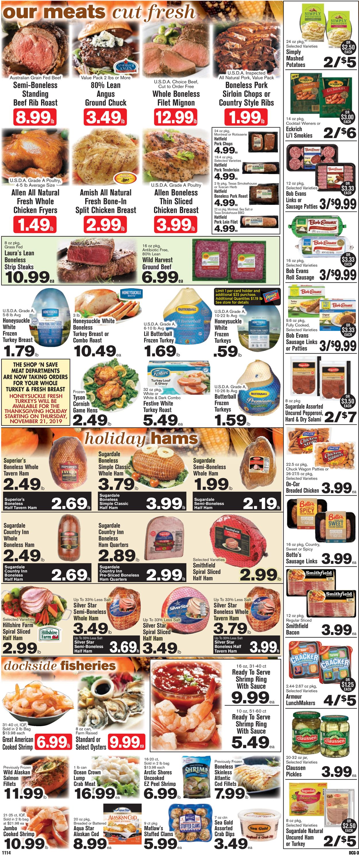 Catalogue Shop ‘n Save from 11/14/2019