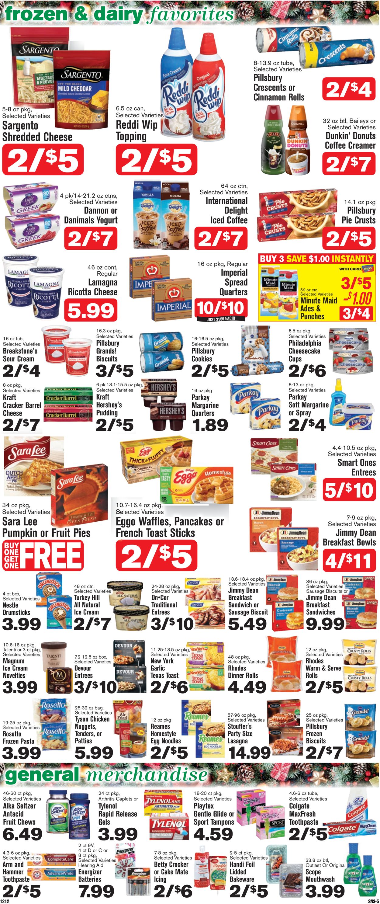 Catalogue Shop ‘n Save - Holiday Ad 2019 from 12/12/2019