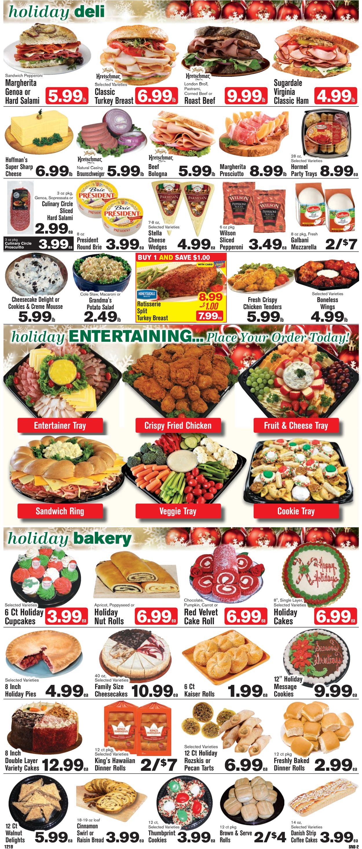 Catalogue Shop ‘n Save - Holidays Ad 2019 from 12/19/2019
