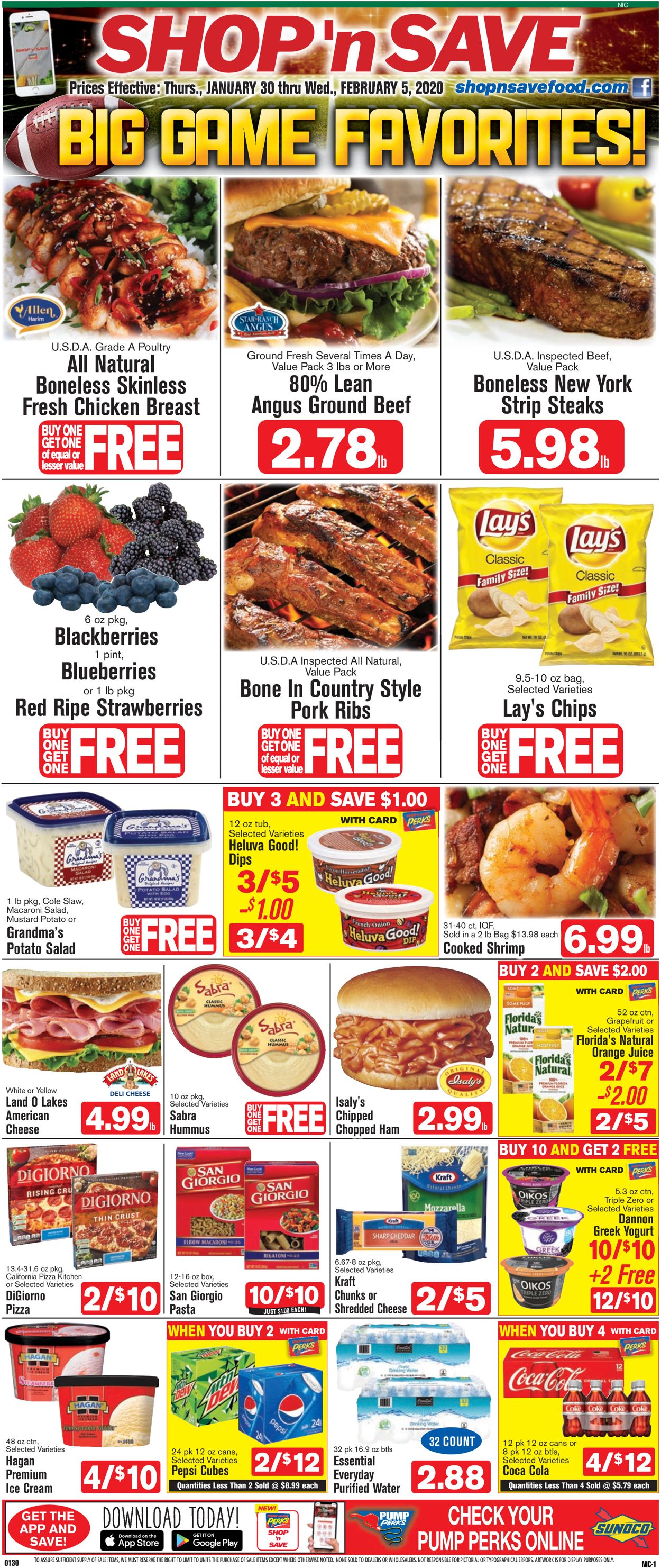 Catalogue Shop ‘n Save from 01/30/2020