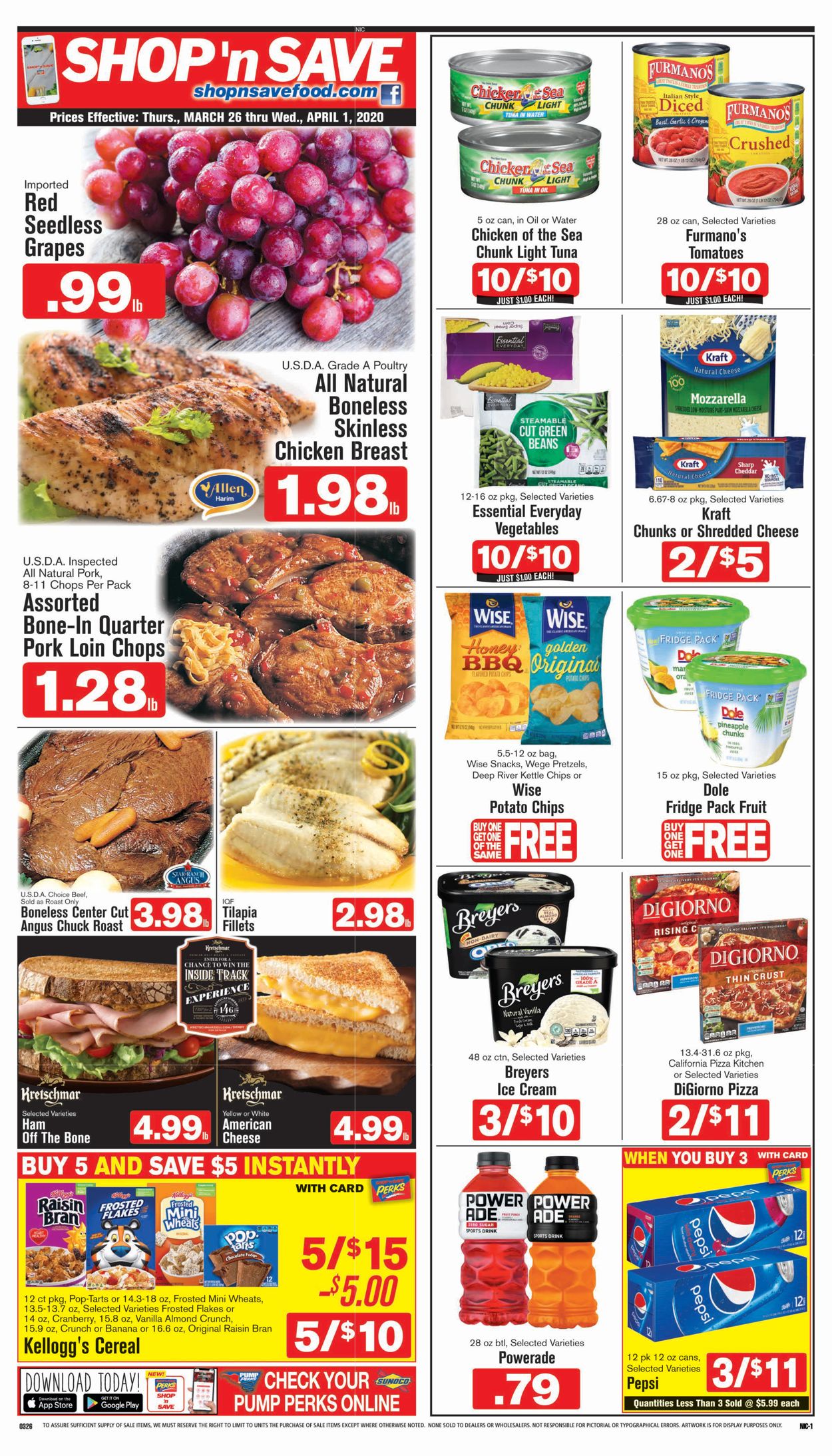 Catalogue Shop ‘n Save from 03/26/2020