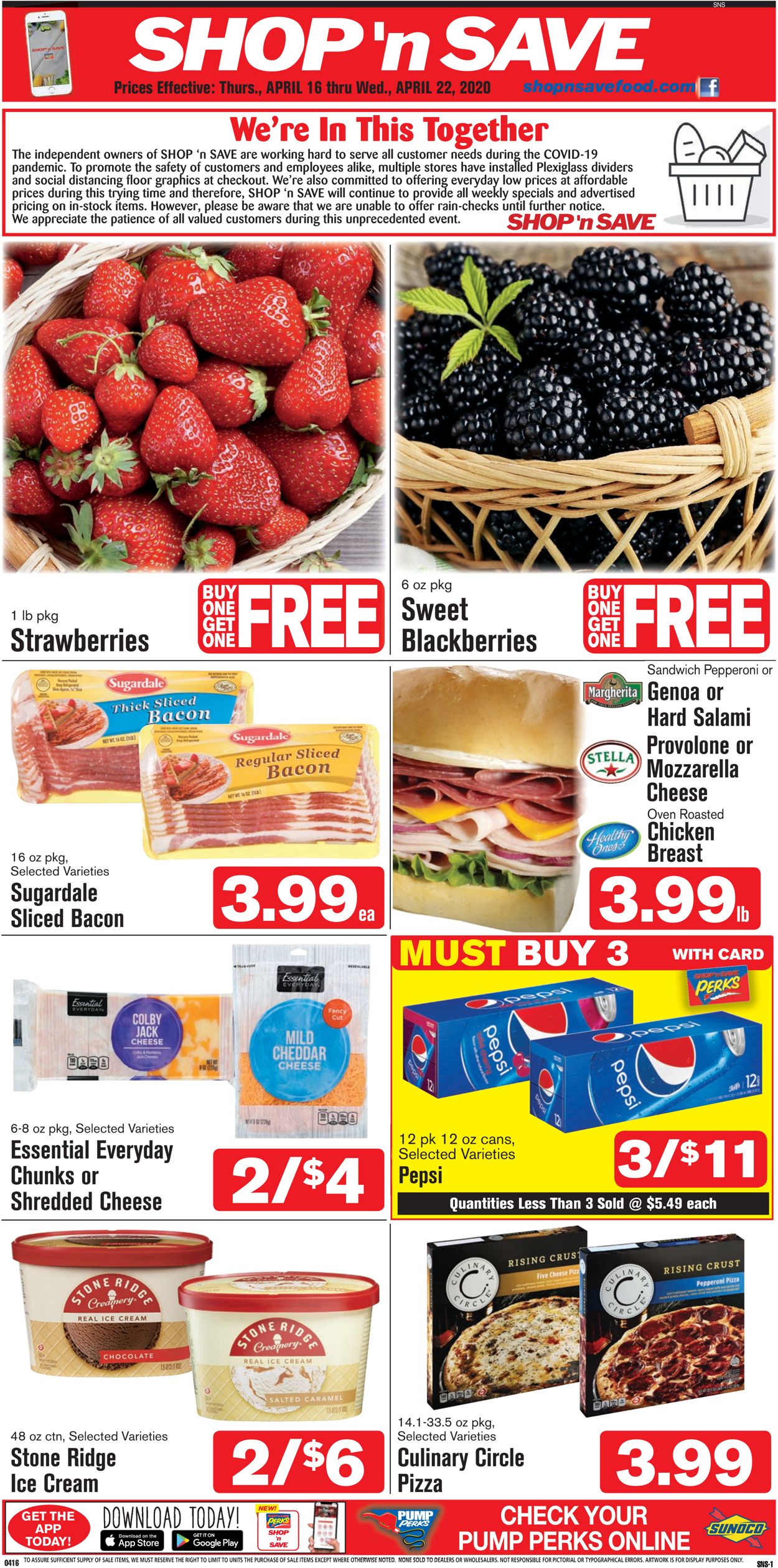 Shop ‘n Save Current weekly ad 04/16 04/22/2020