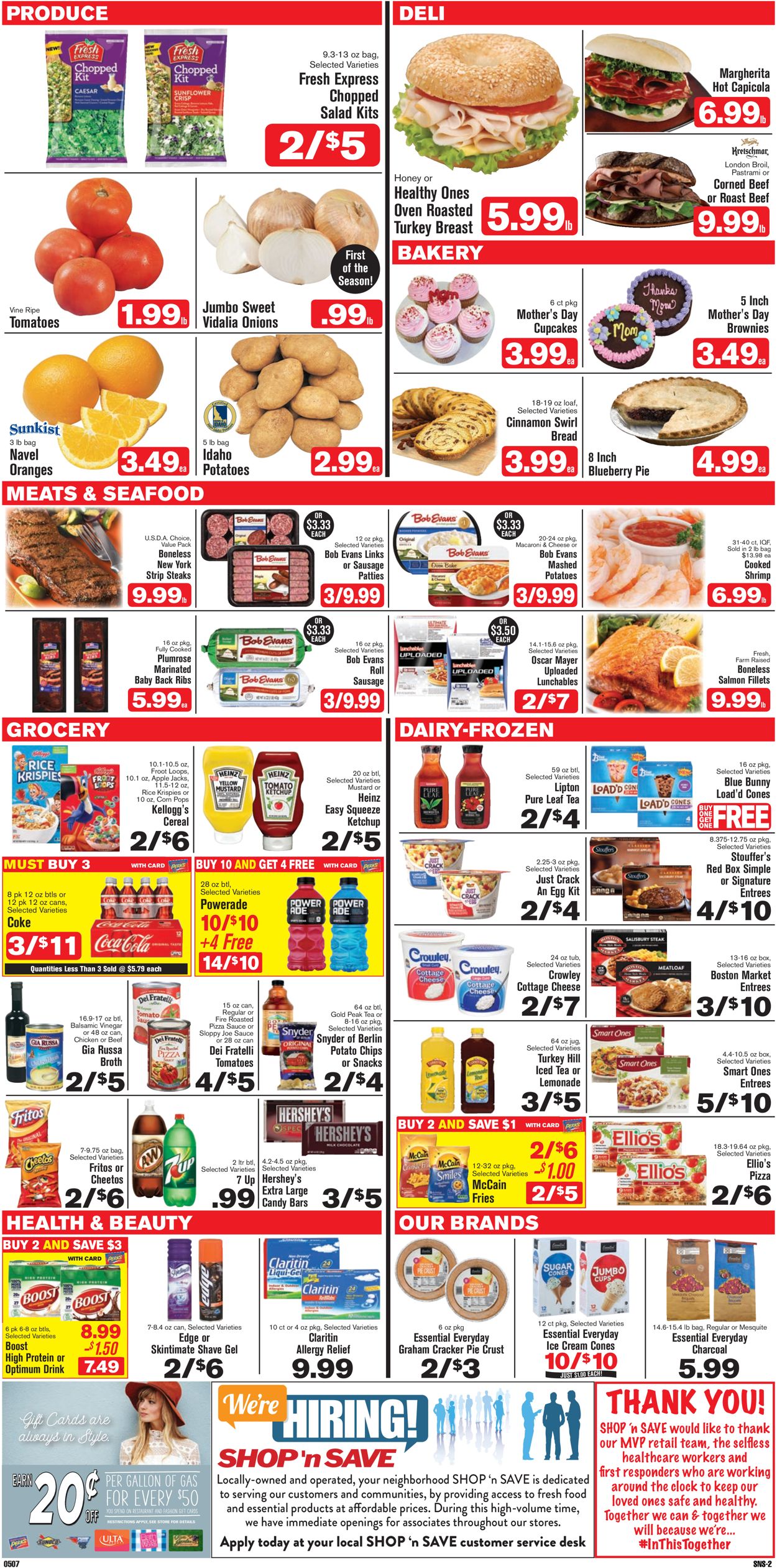 Catalogue Shop ‘n Save from 05/07/2020