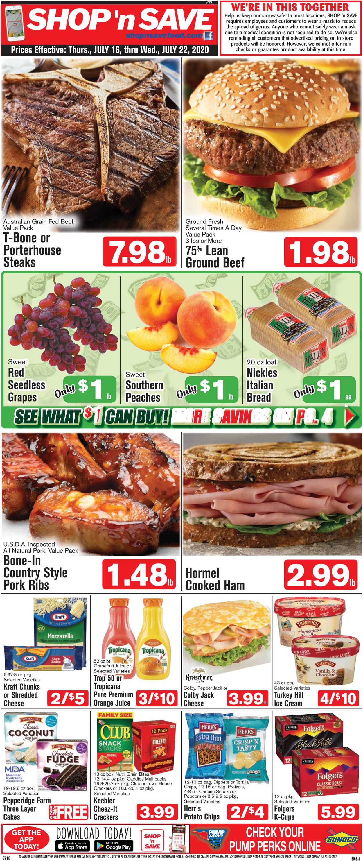Catalogue Shop ‘n Save from 07/16/2020