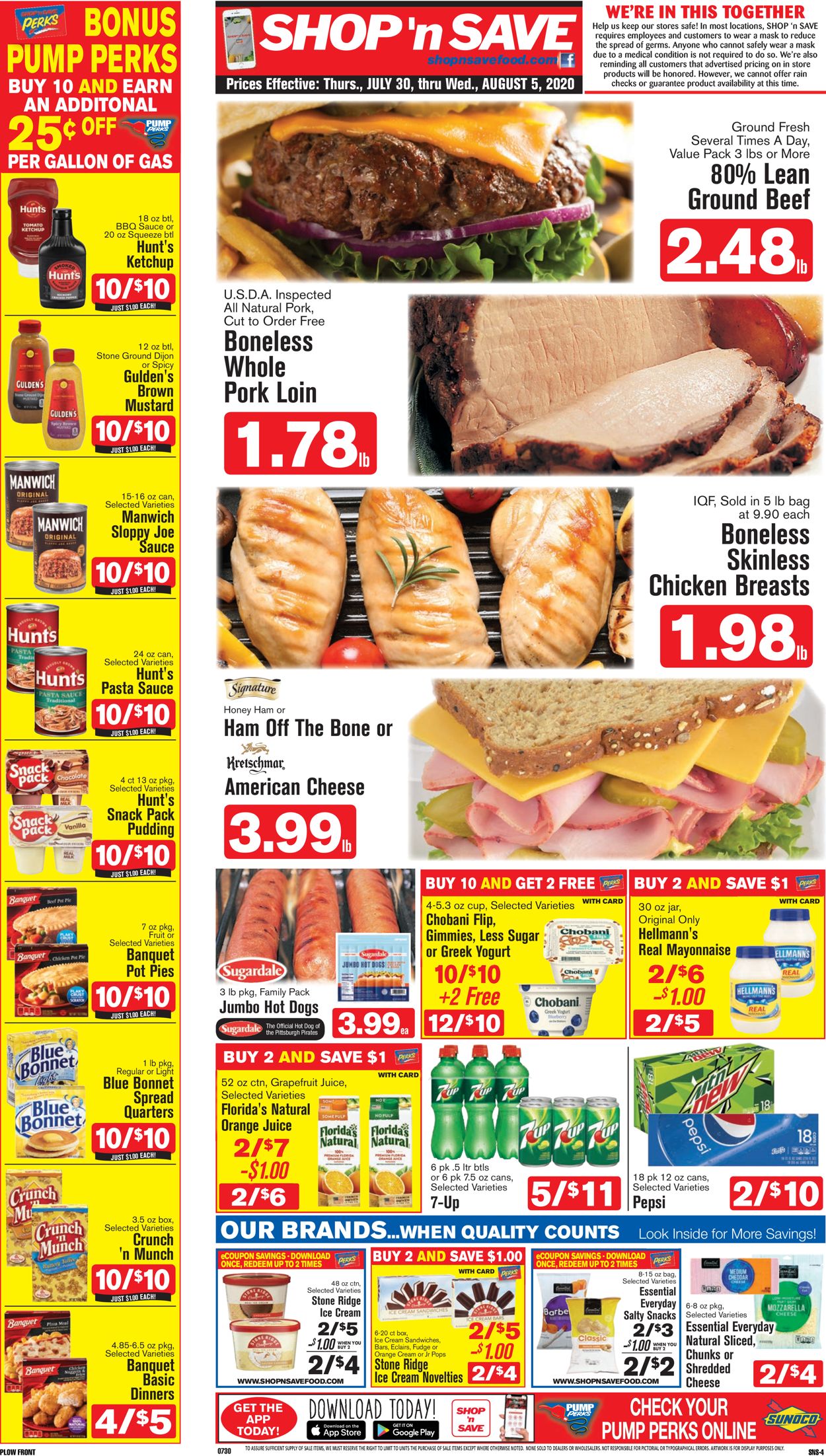 Catalogue Shop ‘n Save from 07/30/2020