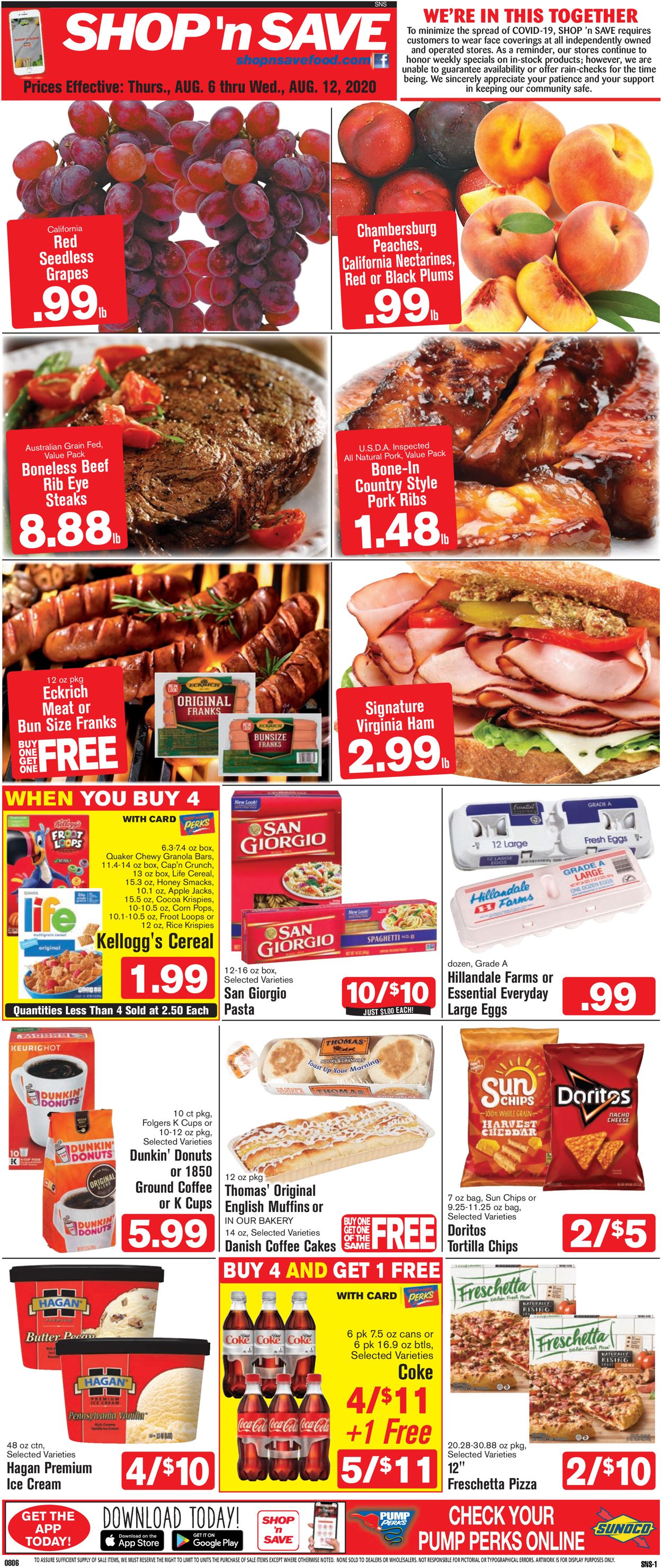 Catalogue Shop ‘n Save from 08/06/2020