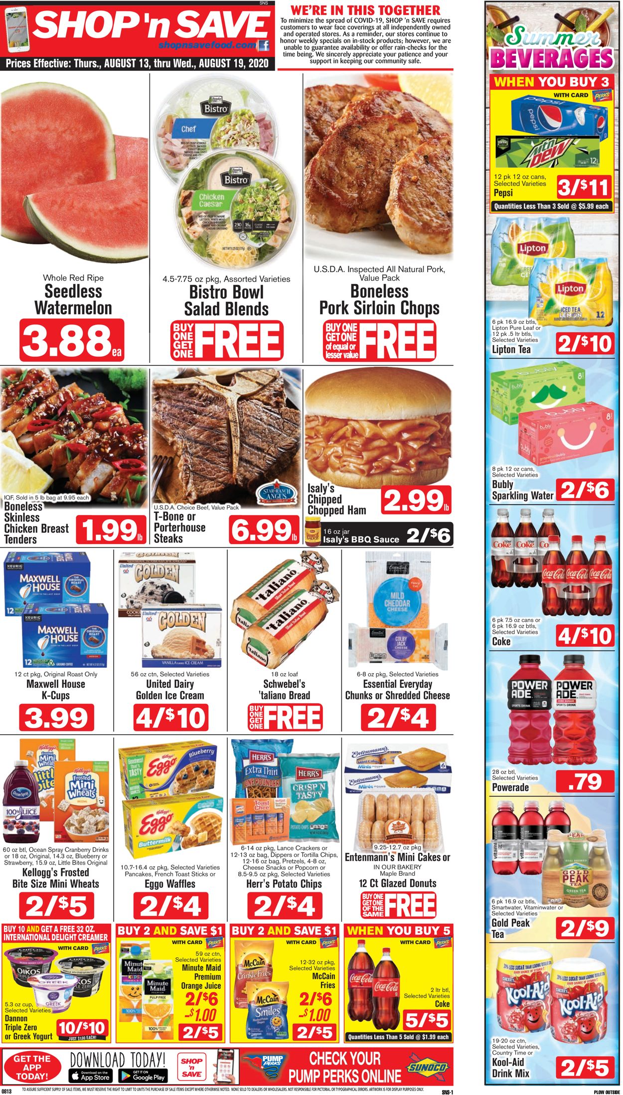 Catalogue Shop ‘n Save from 08/13/2020
