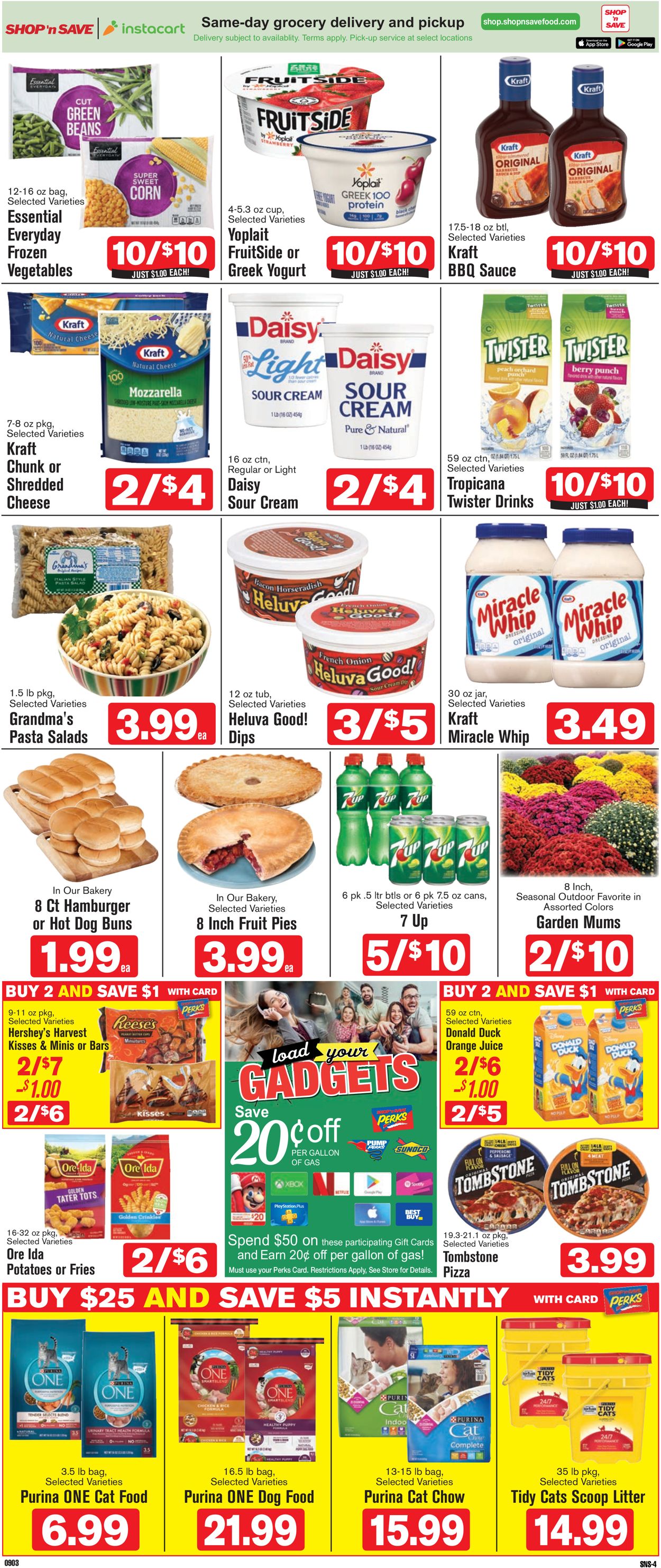 Catalogue Shop ‘n Save from 09/03/2020
