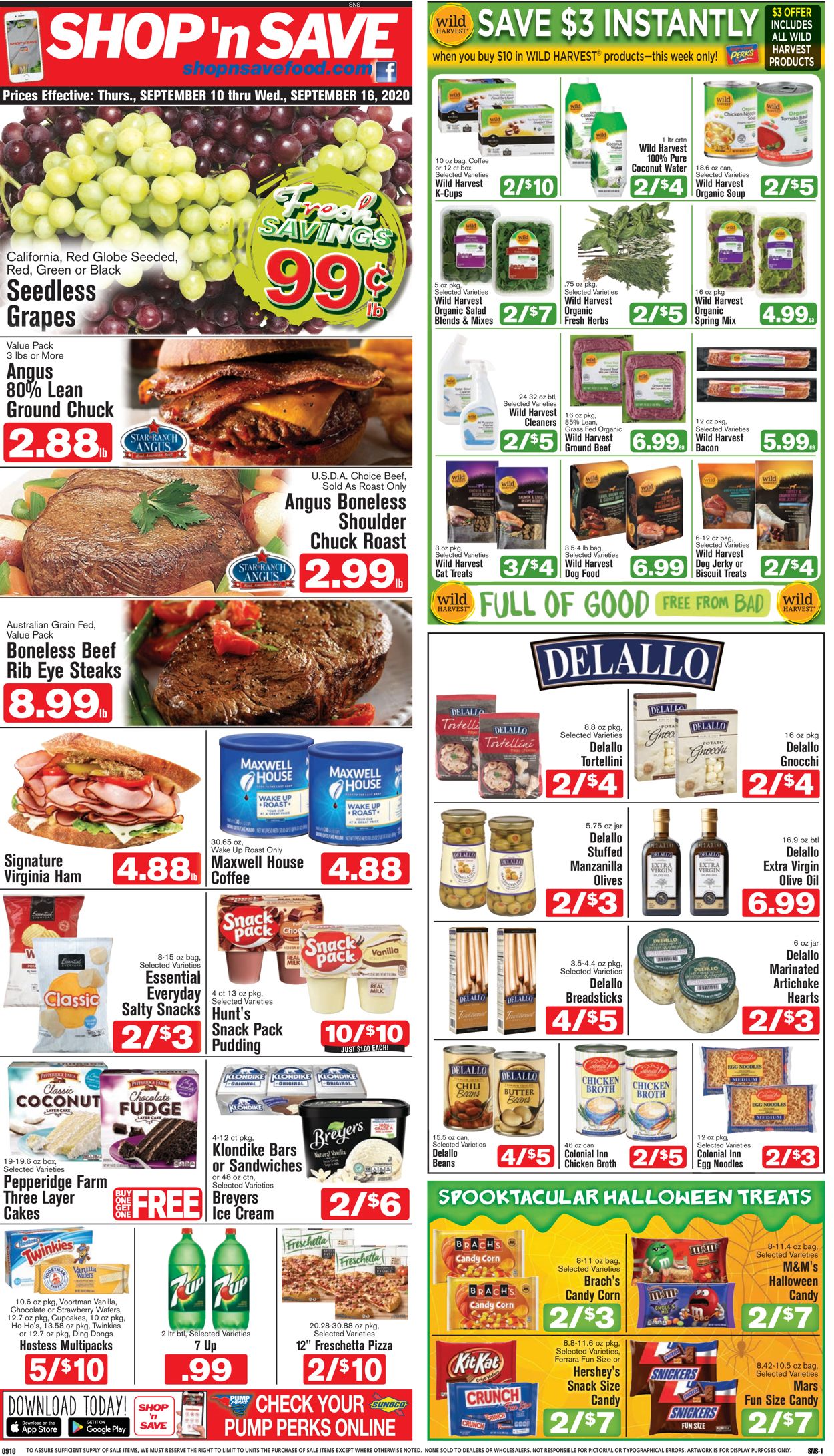 Catalogue Shop ‘n Save from 09/10/2020