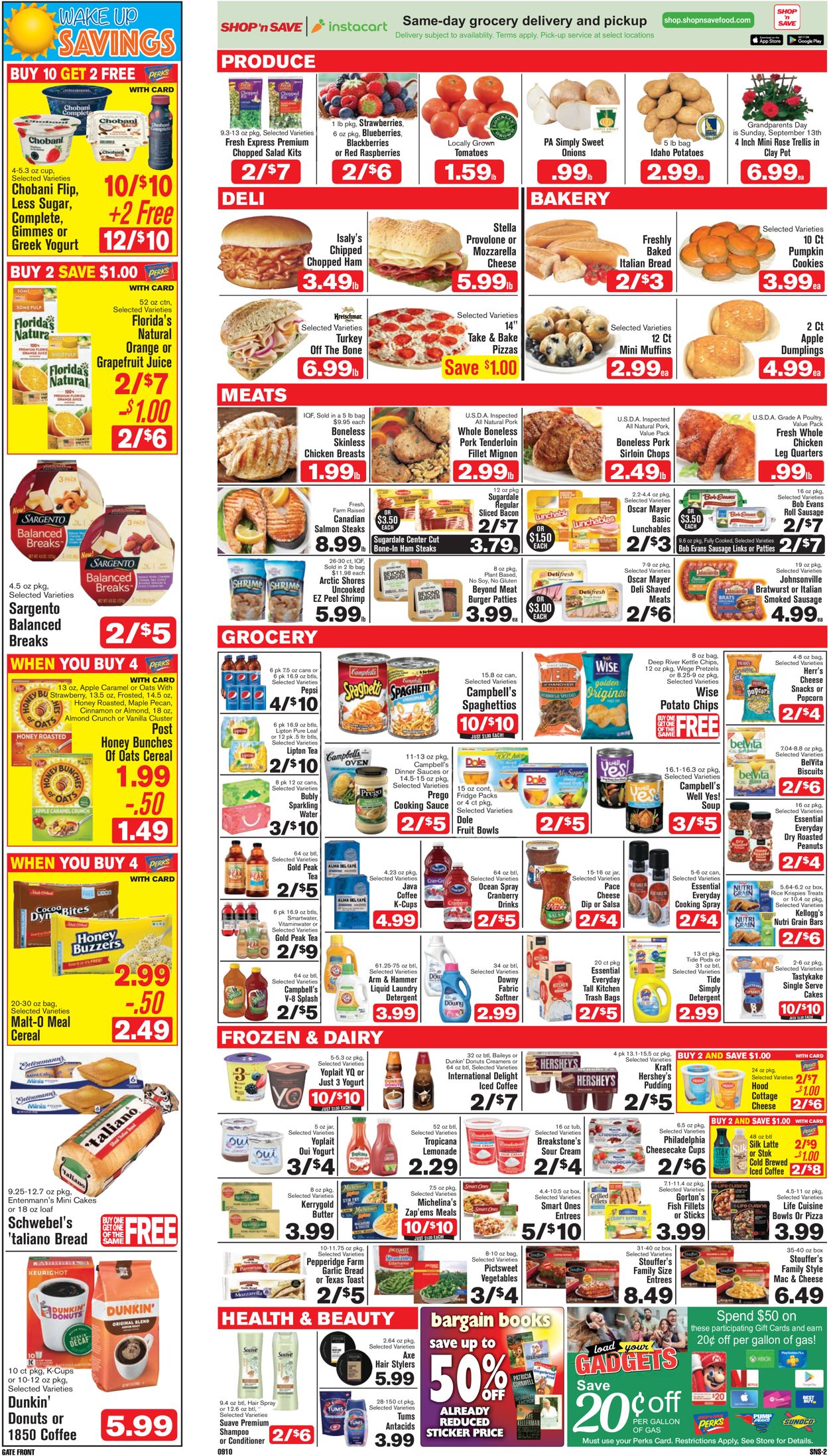 Catalogue Shop ‘n Save from 09/10/2020