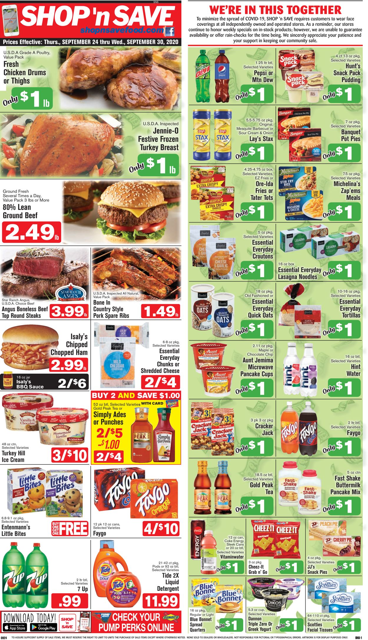Catalogue Shop ‘n Save from 09/24/2020