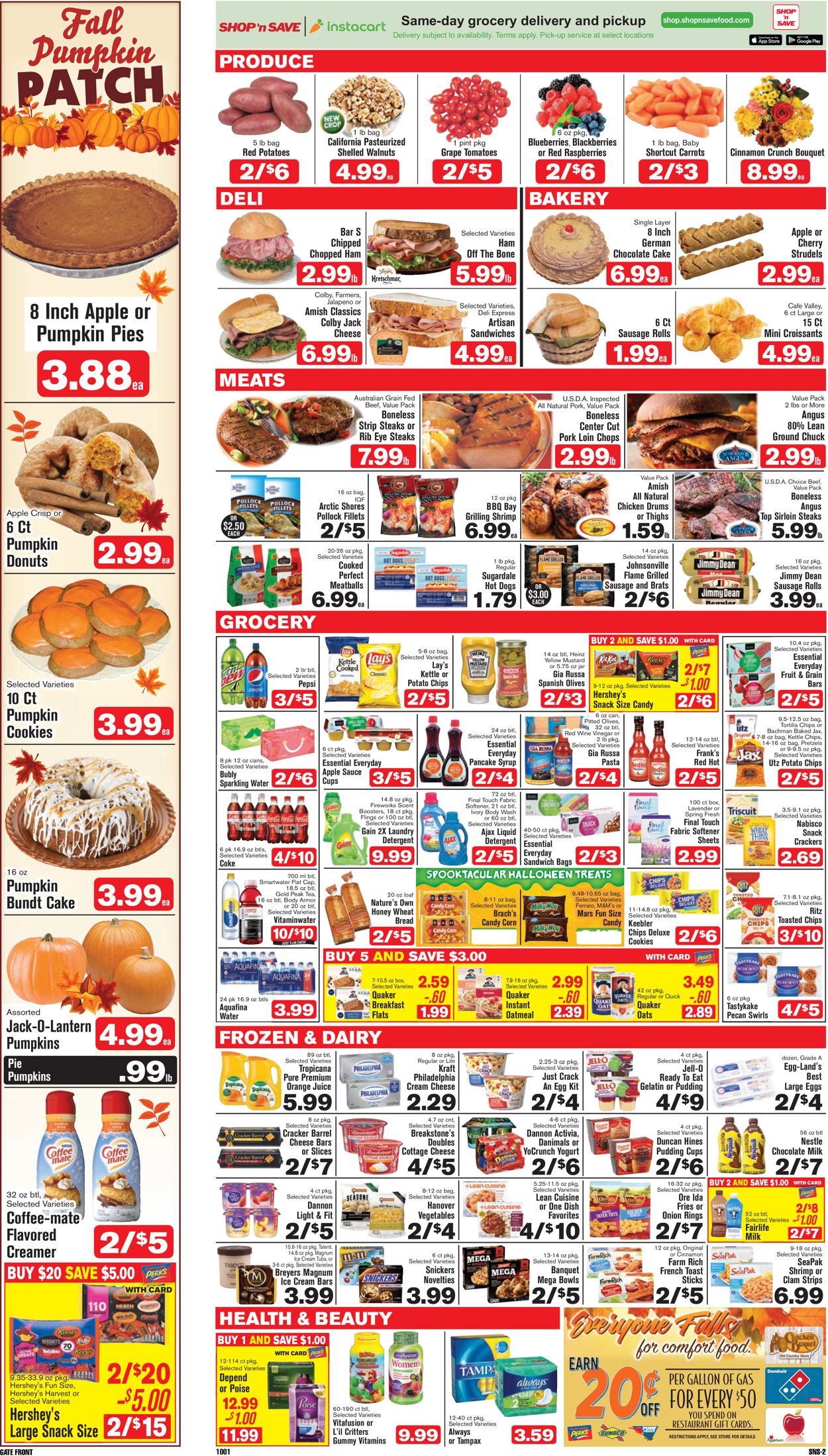 Catalogue Shop ‘n Save from 10/01/2020